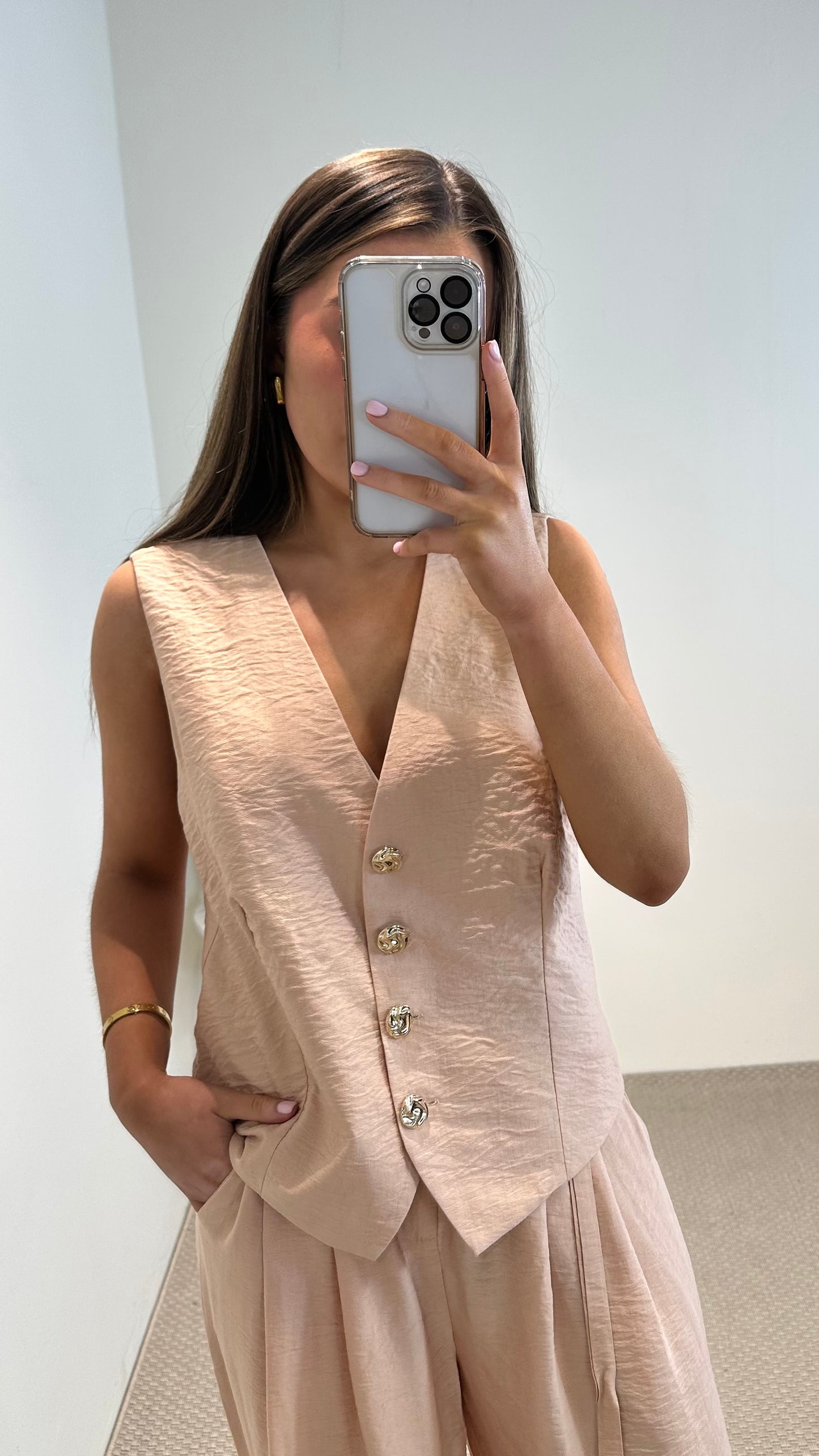 Peach Waistcoat
