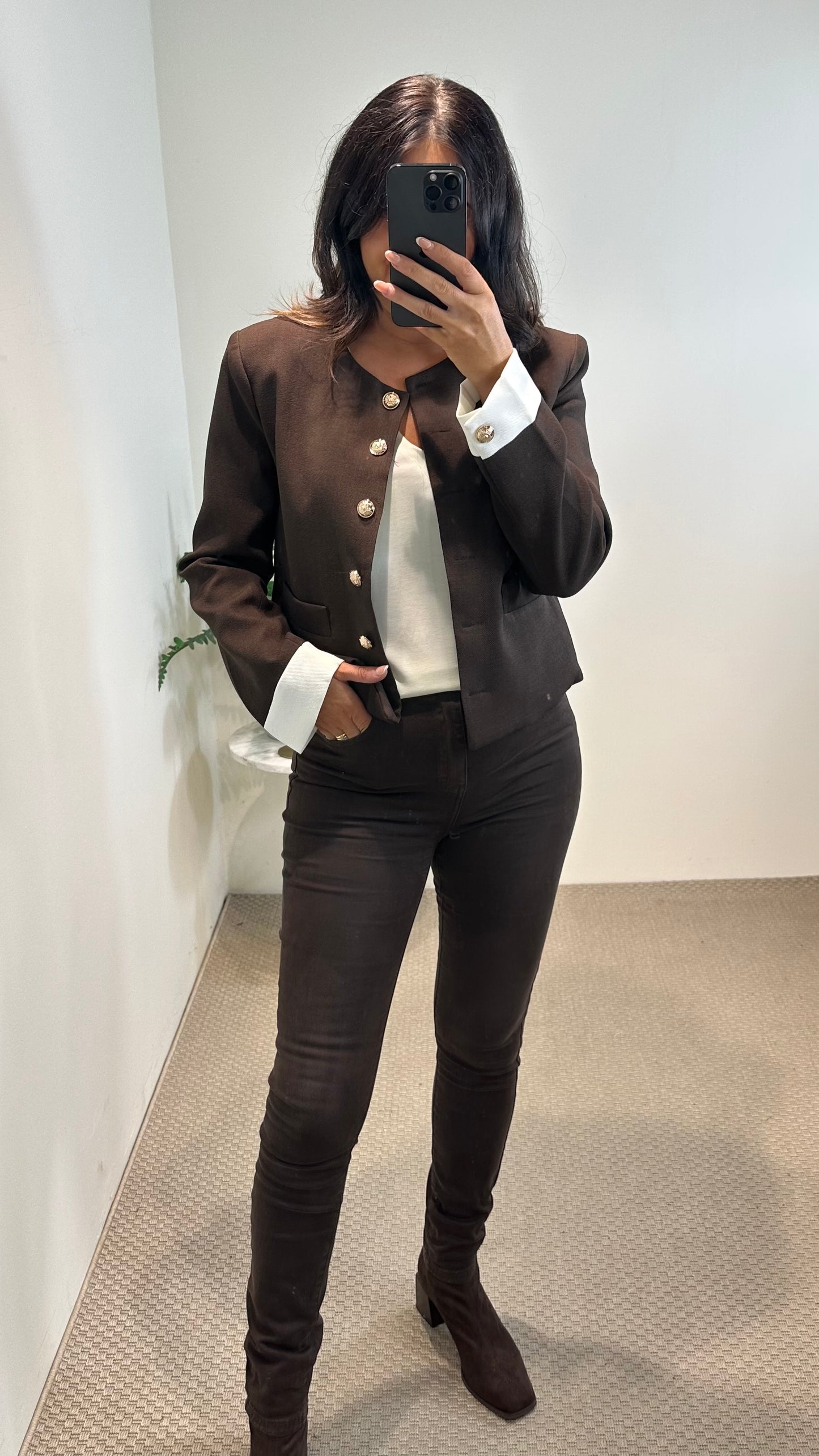 Brown Skinny Jeans