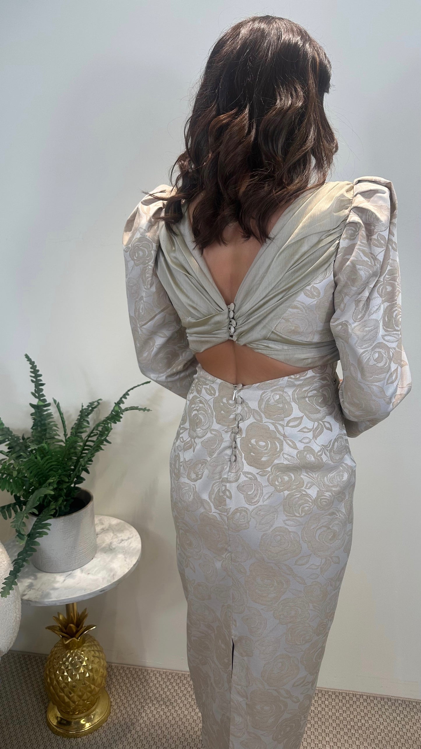 Aurora Gold Dress