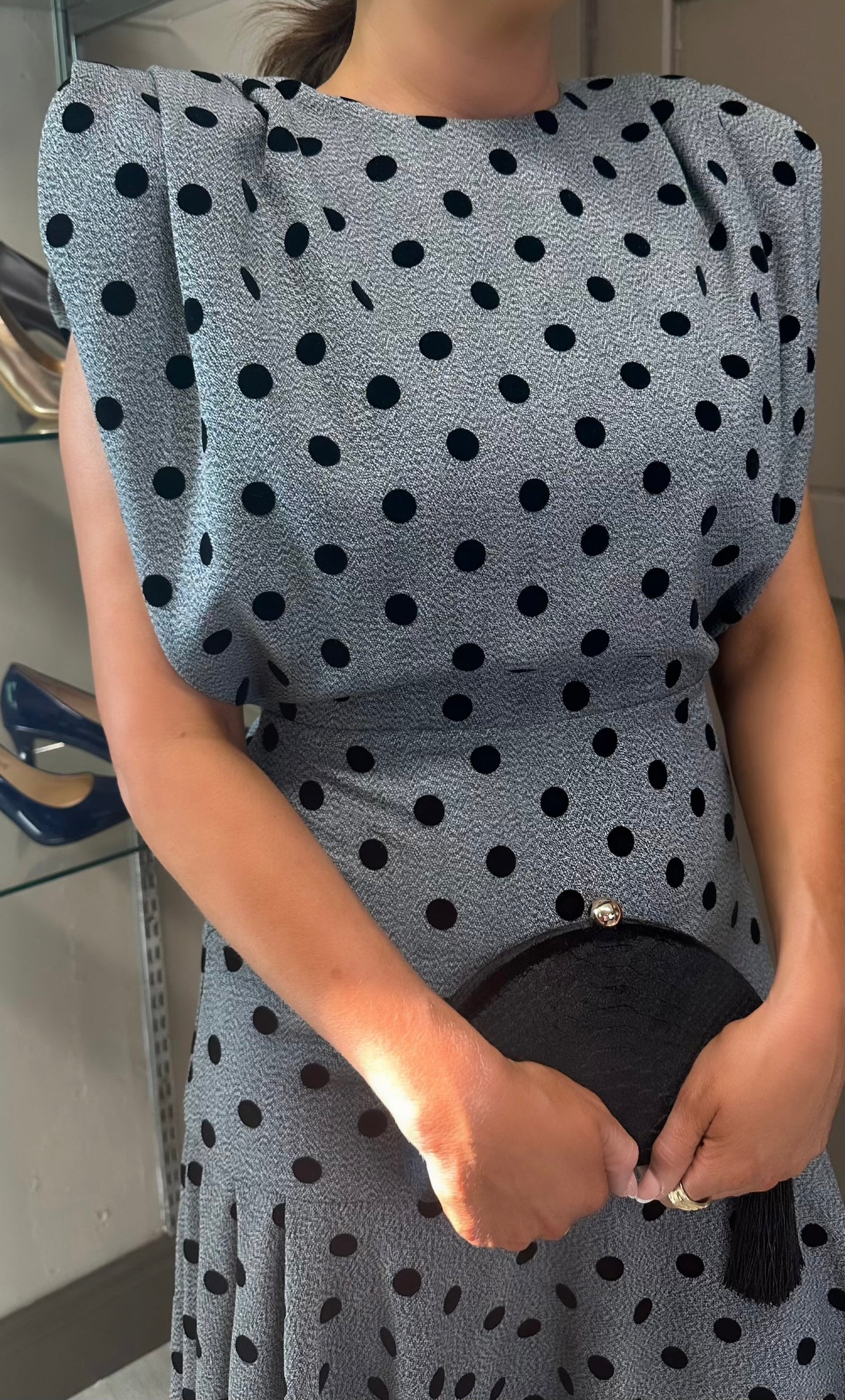Valentina Polka Dot Dress