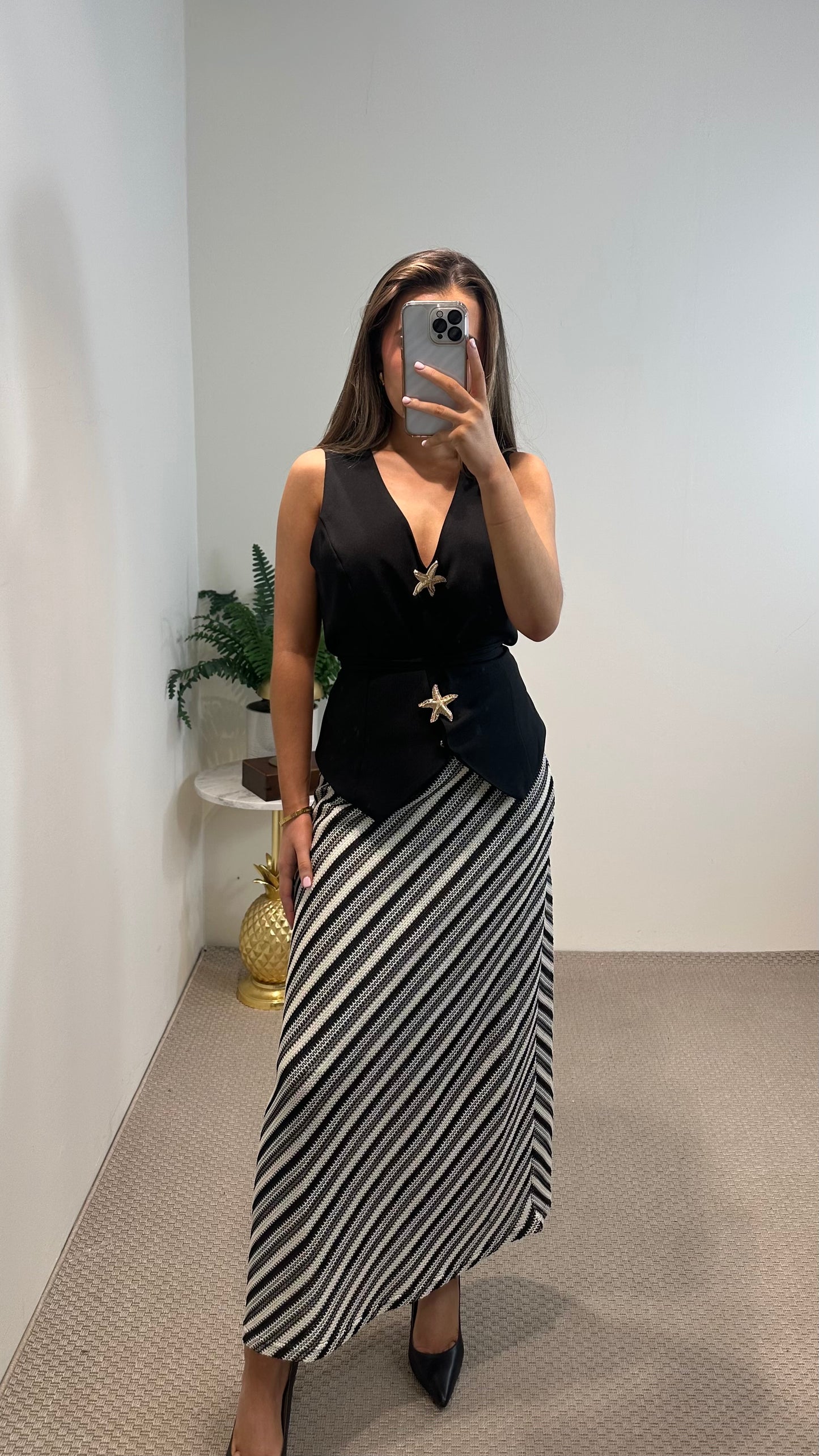 Crochet Midi Skirt