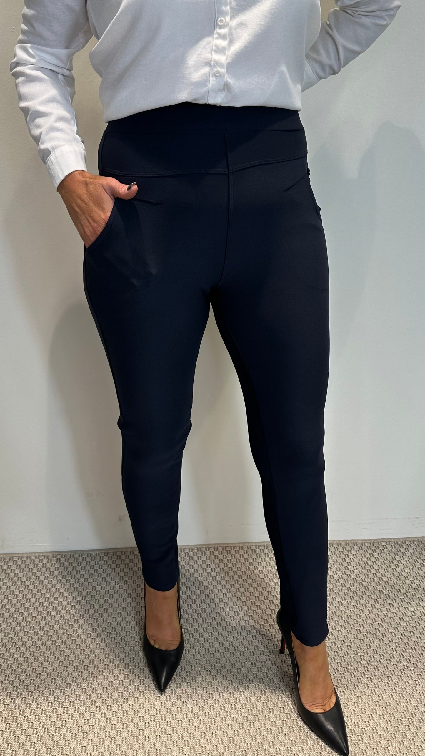 Navy Soft Leggings