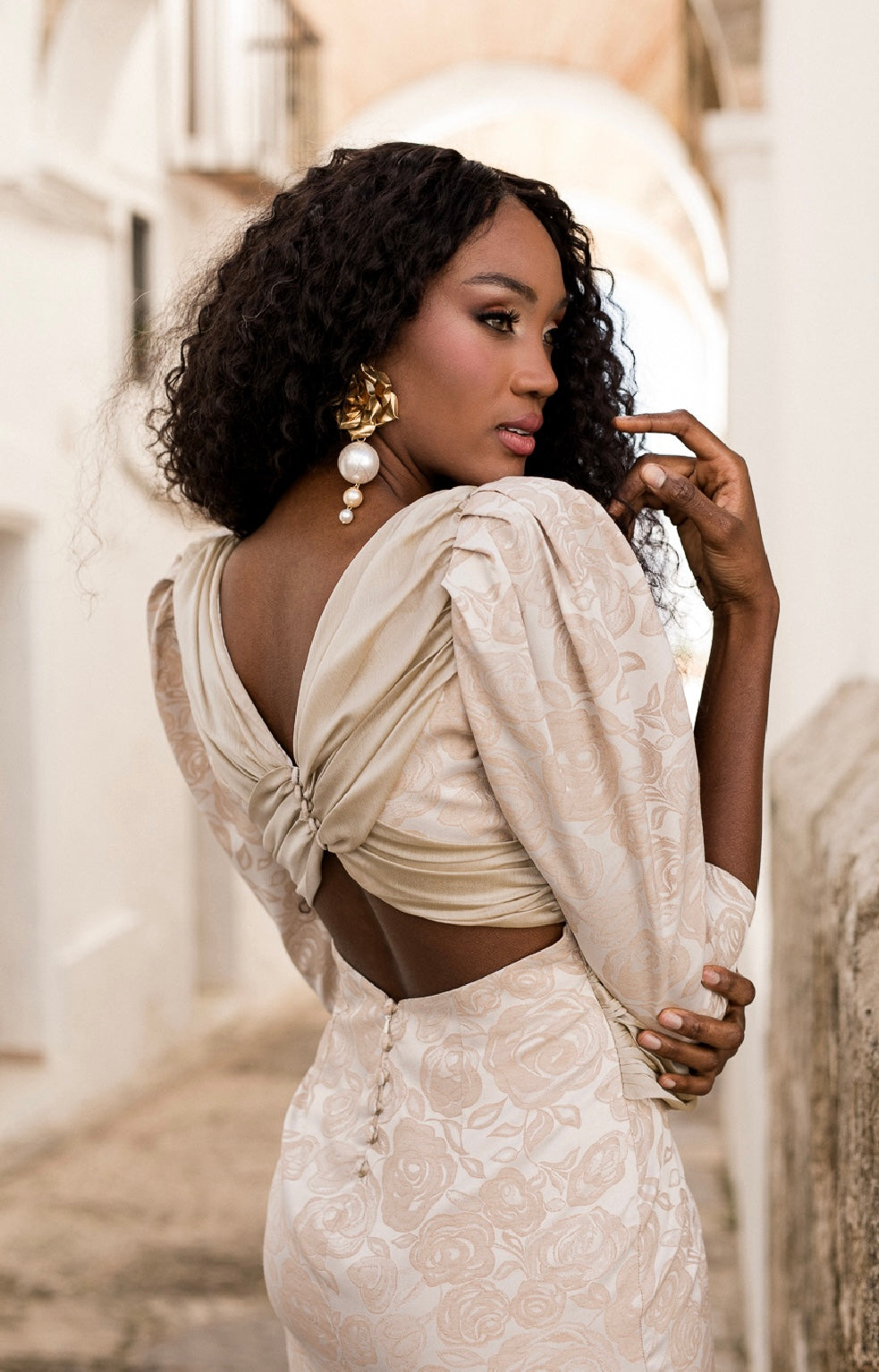 Aurora Gold Dress