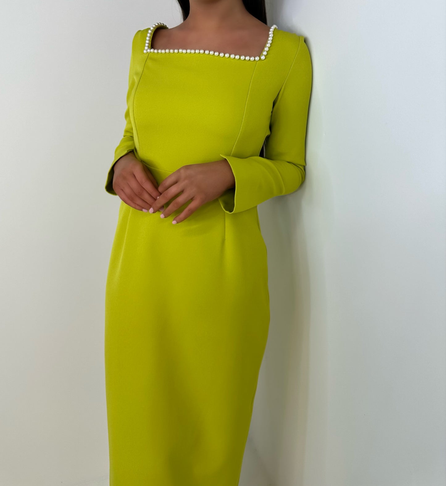Gracie Lime Green Dress