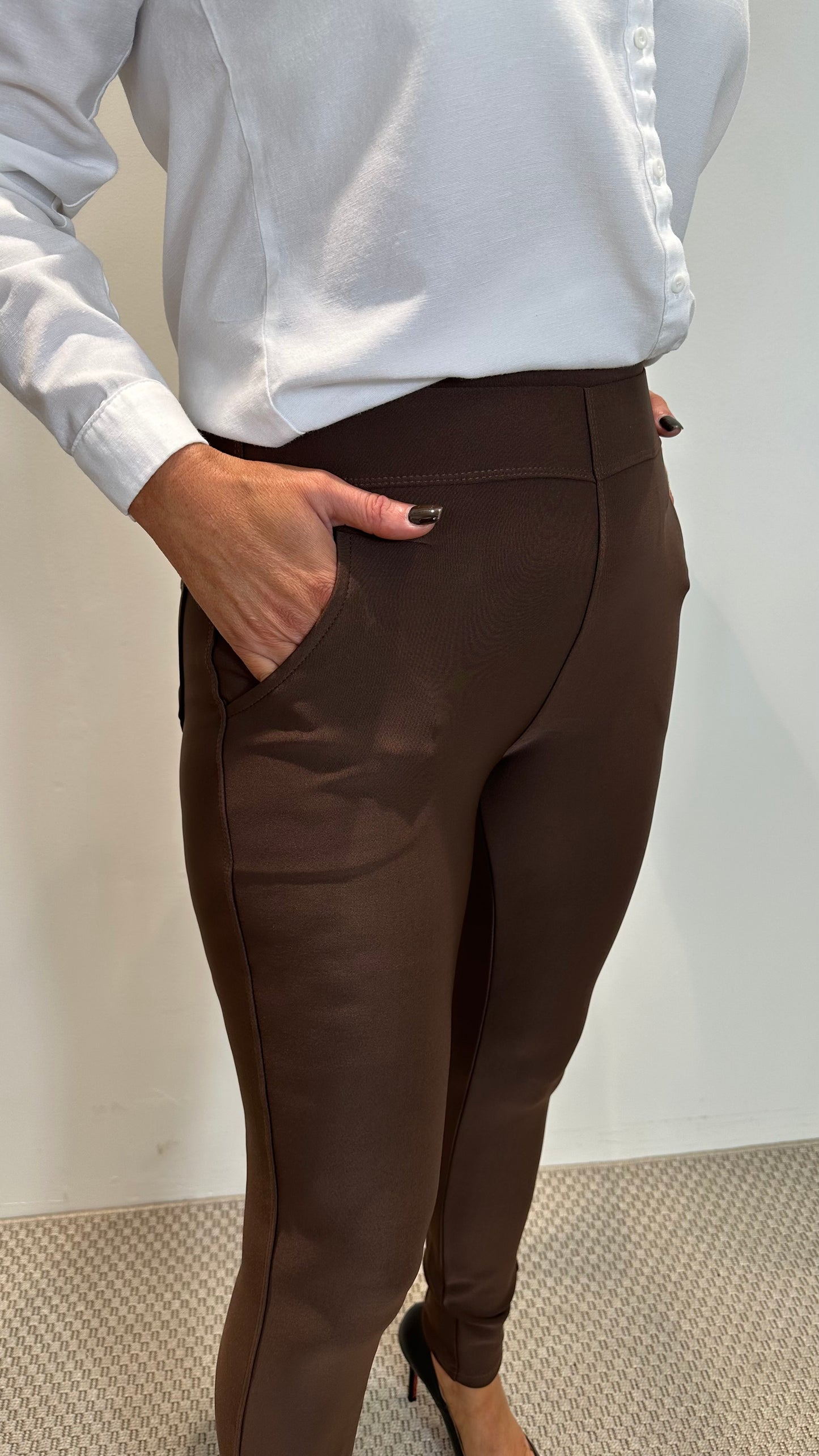 Brown Soft Leggings