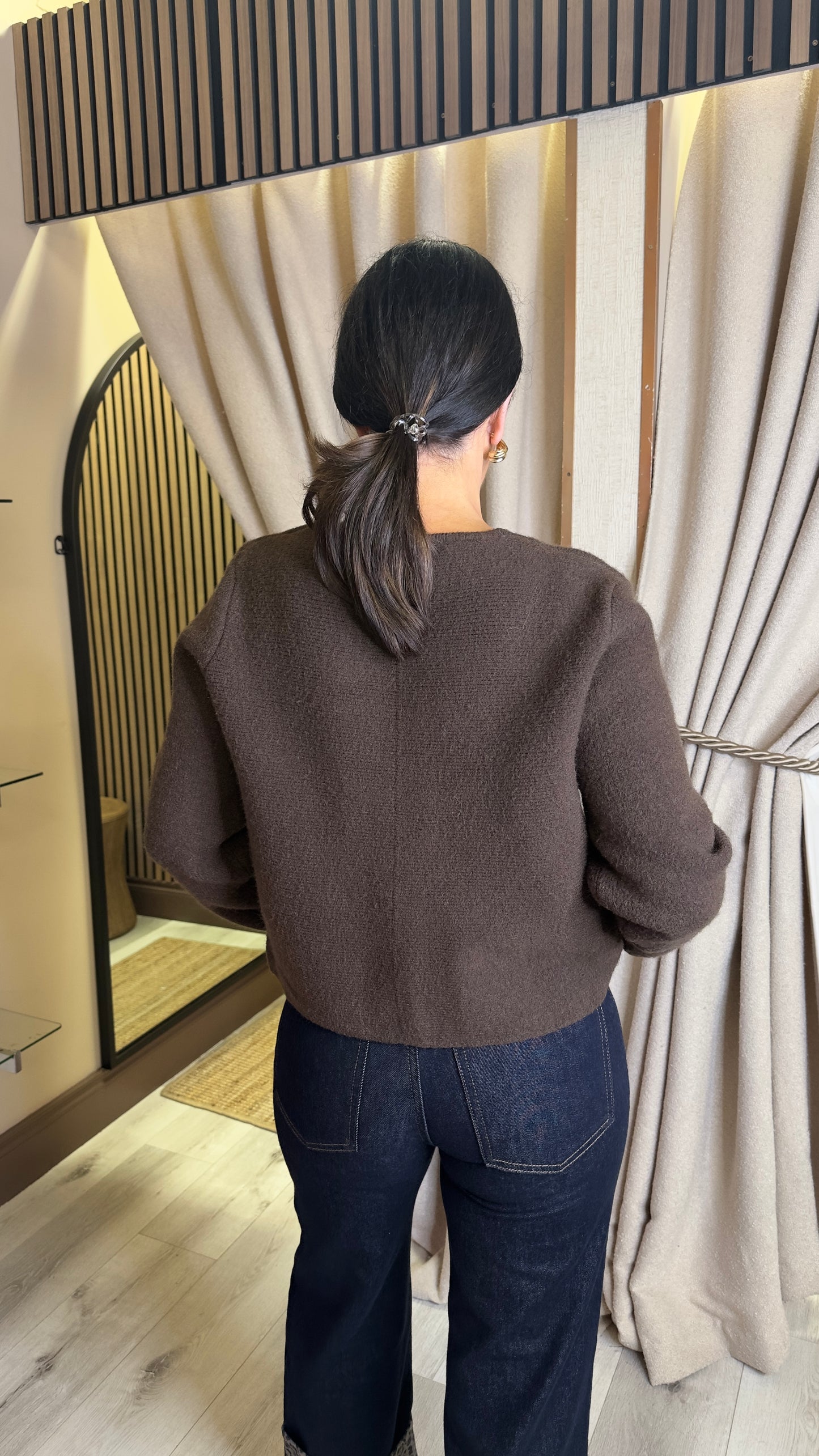 Chocolate Brown Cardigan