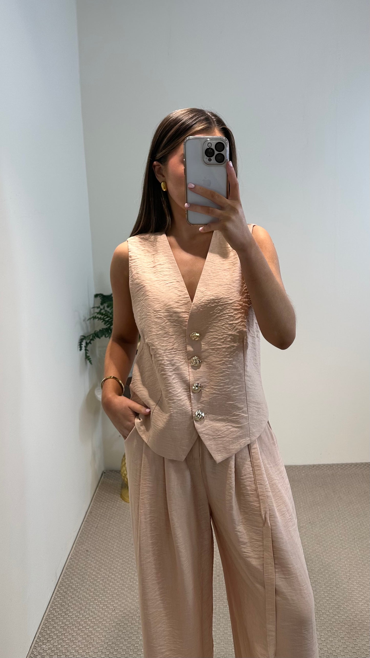 Peach Waistcoat