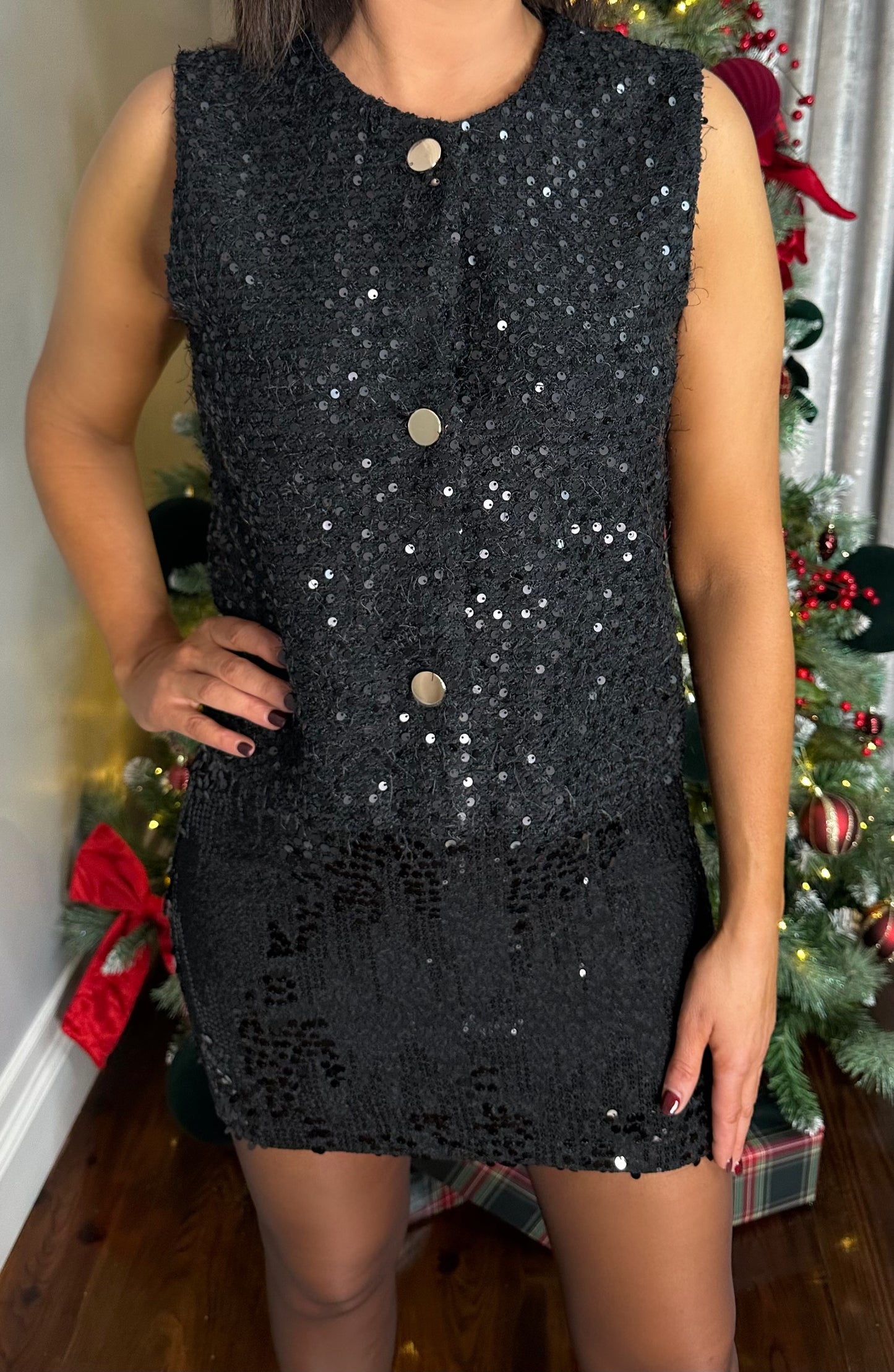Charlotte Sequin Waistcoat