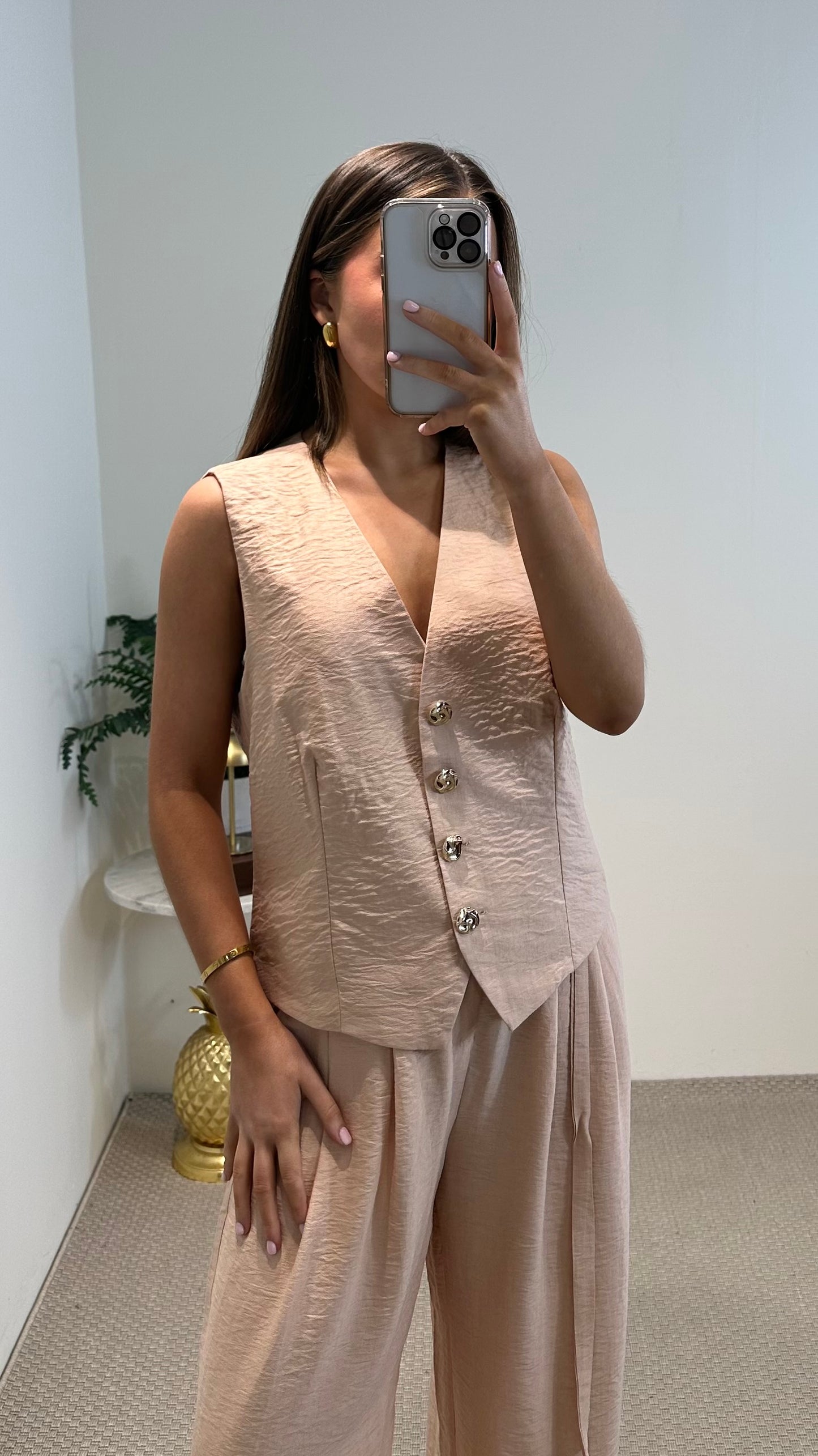 Peach Waistcoat
