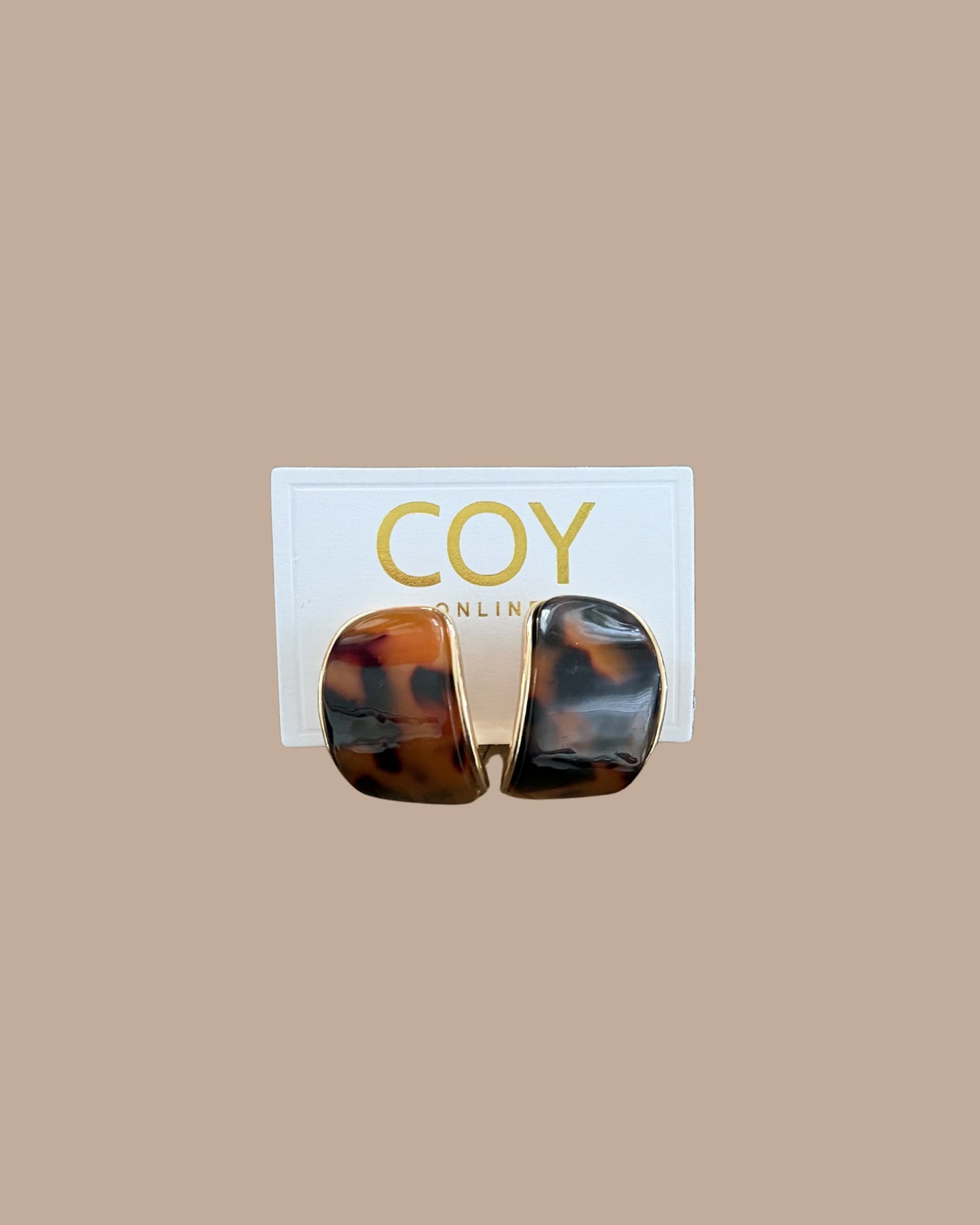Anna Tortoise Earrings