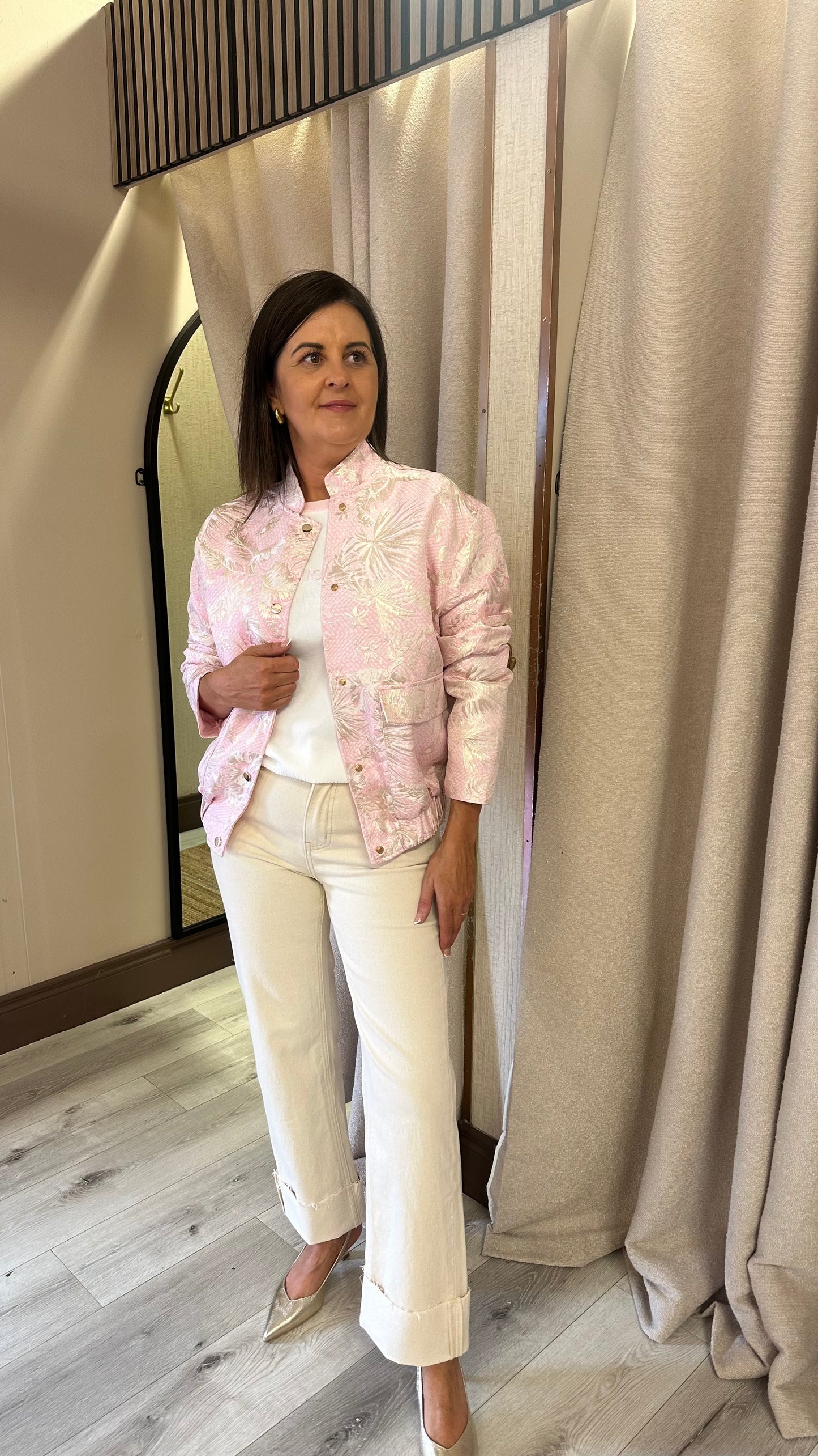 Pink Bomber Jacket