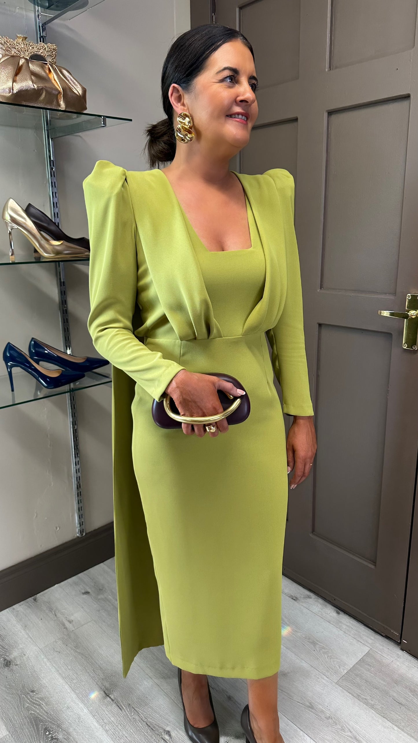 Louisa Drape Dress