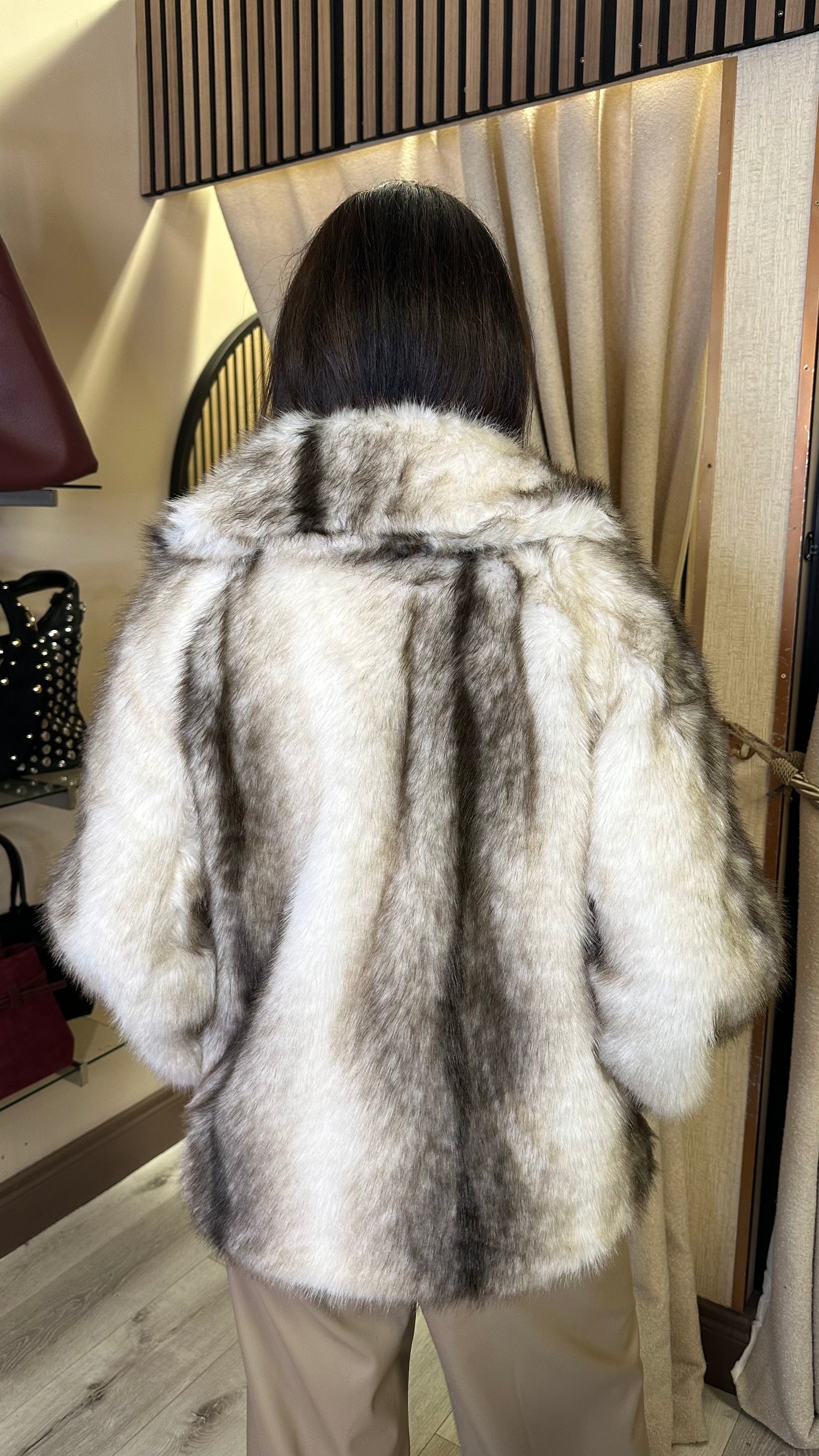 The Audrey Faux Fur Coat