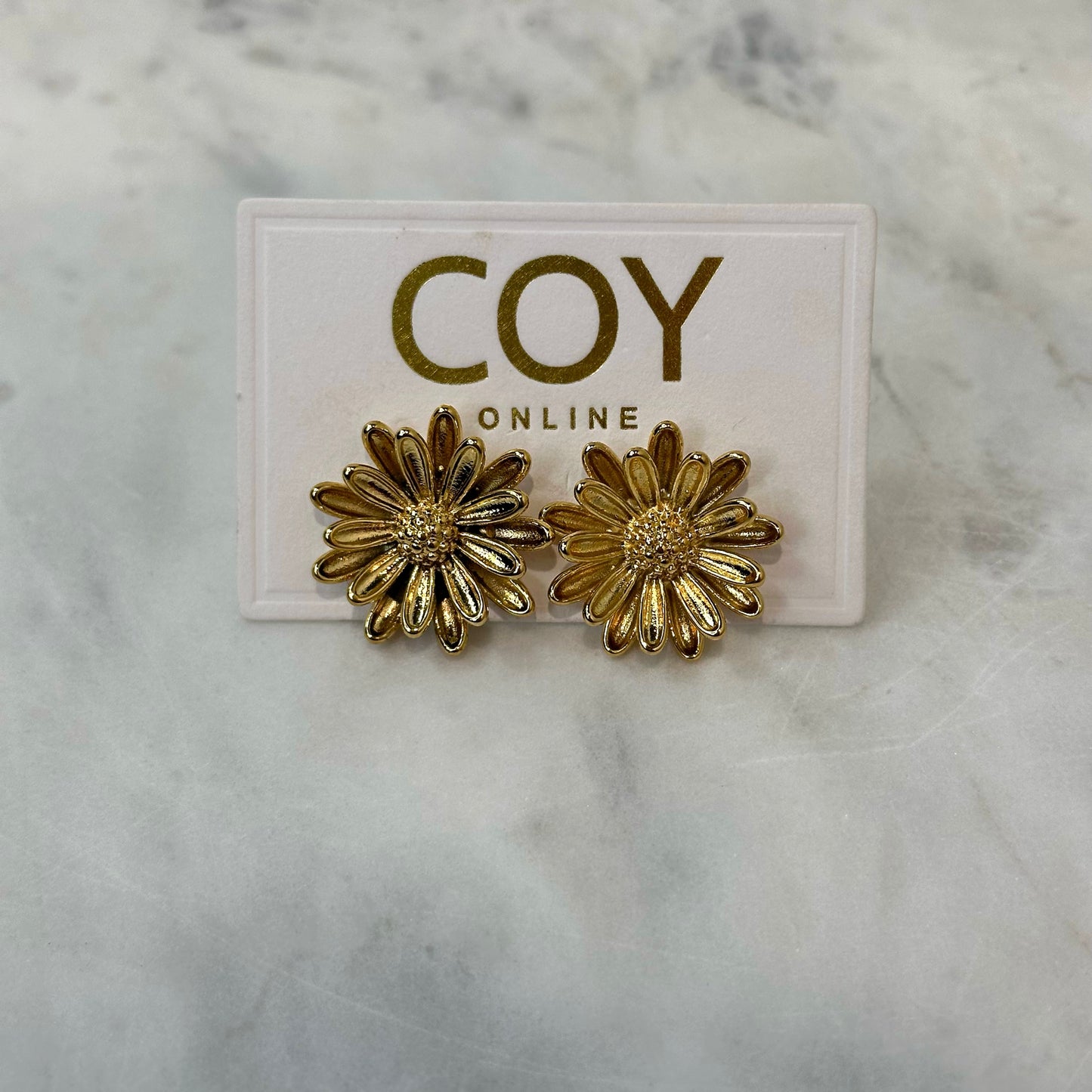 Daisy-Gold Earrings