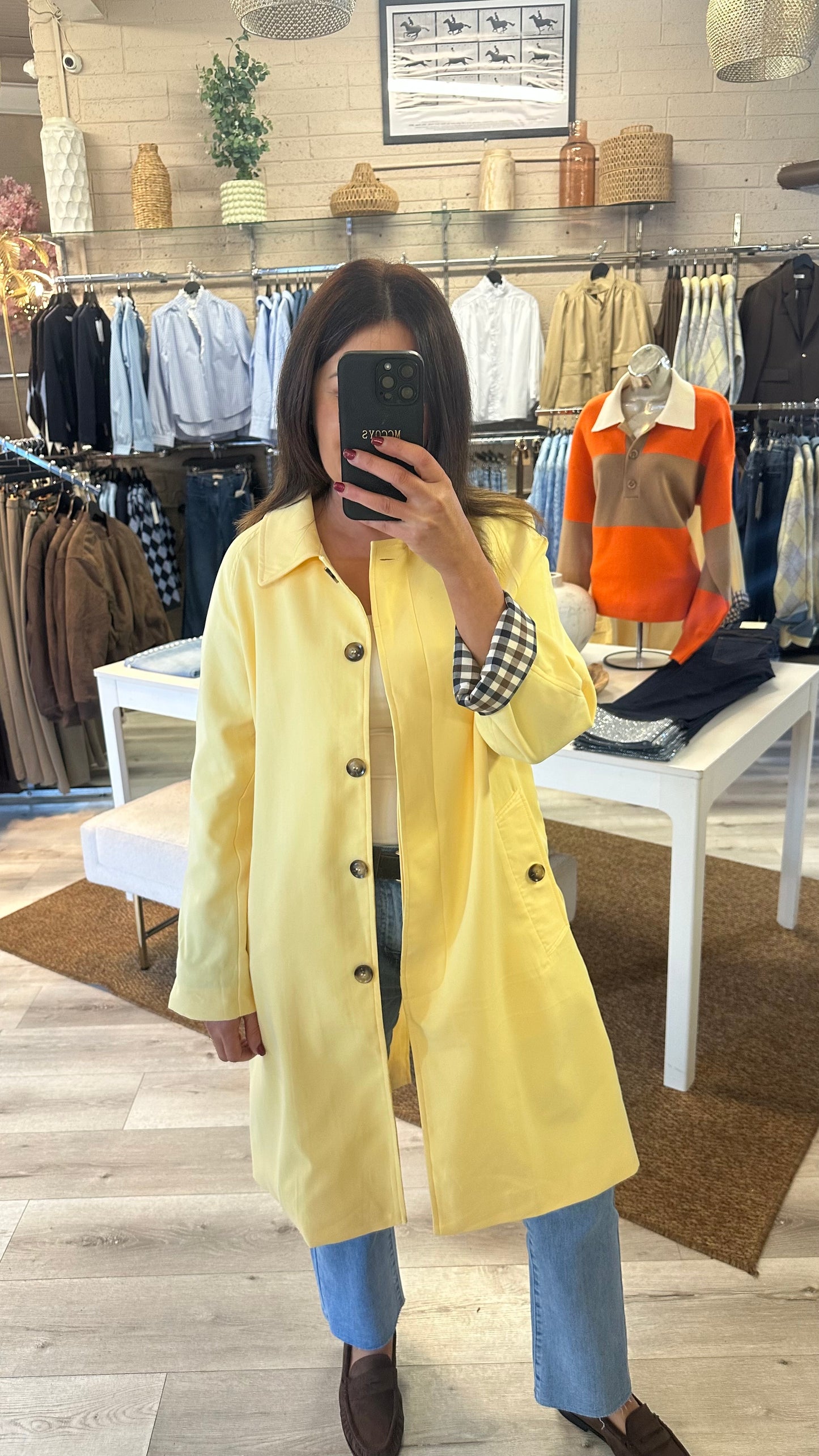 Lemon Trenchcoat