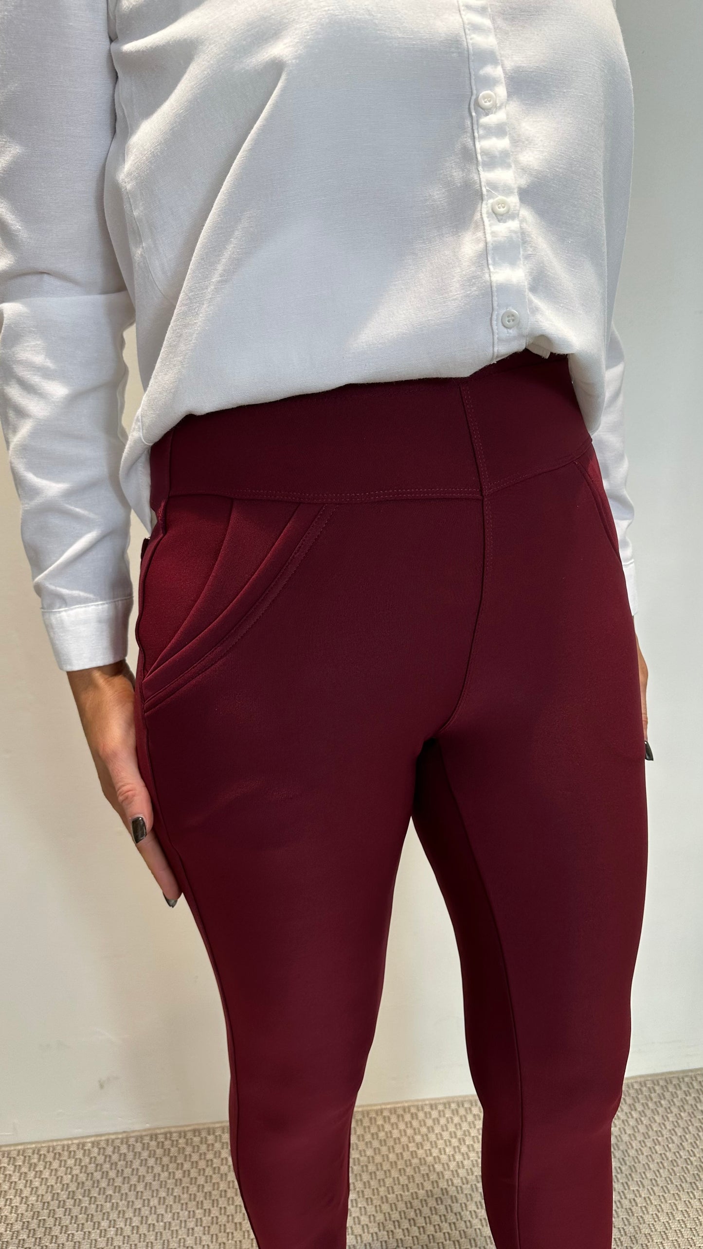 Wine Soft Leggings