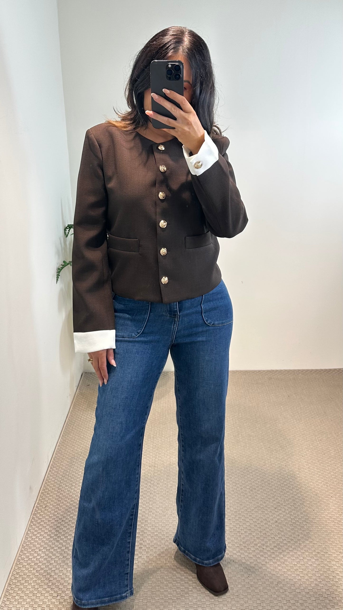 Audrey Brown Jacket