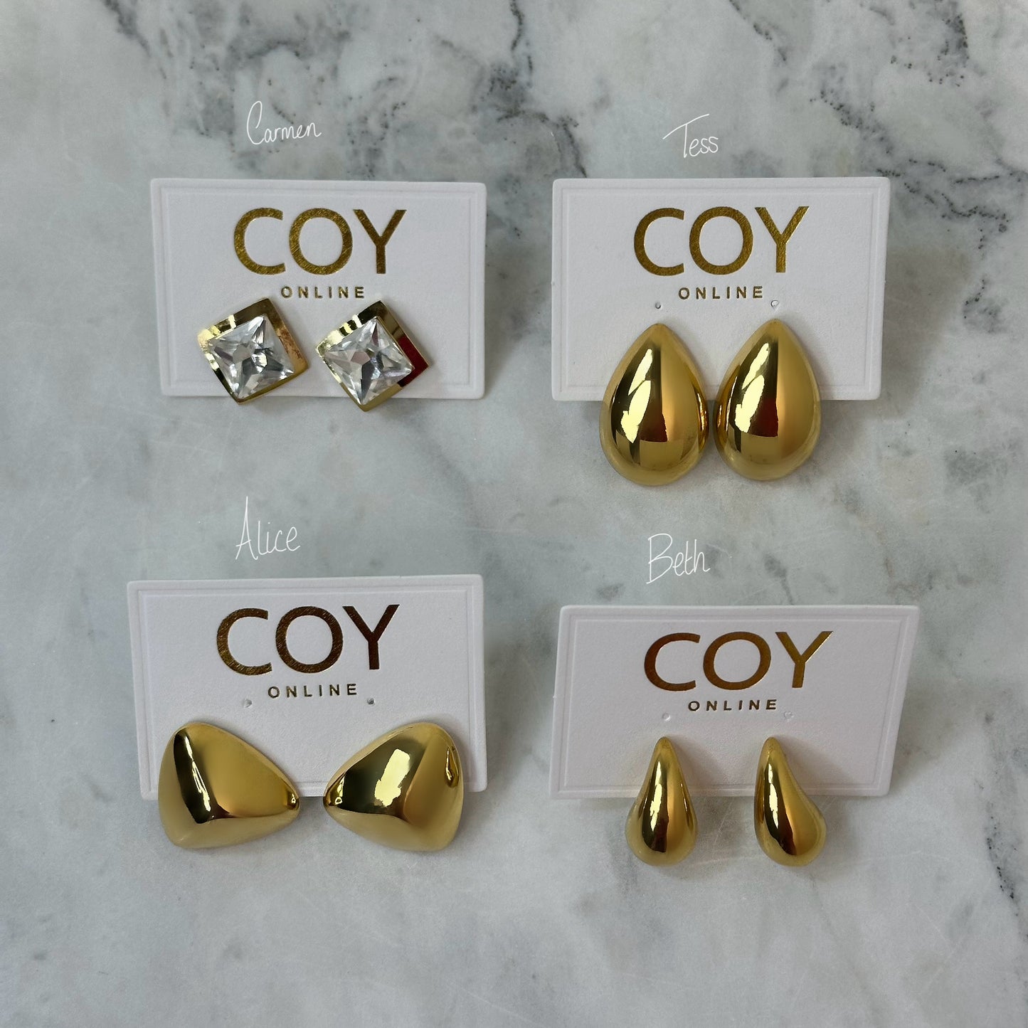 Carmen-Diamanté Studs