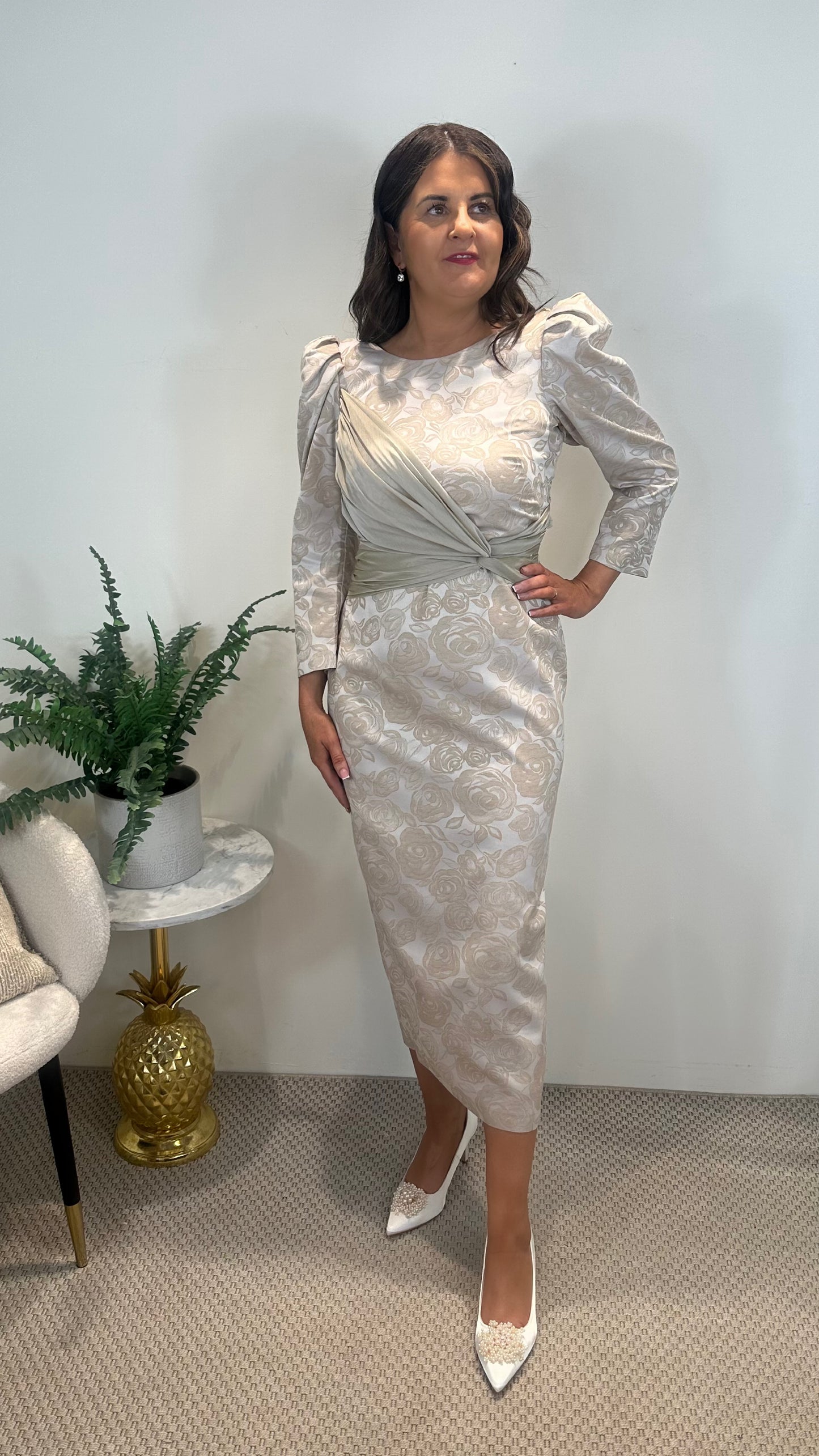 Aurora Gold Dress