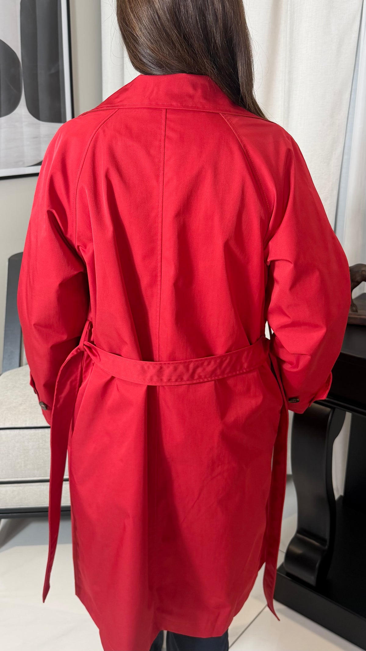The Ruby Red Trenchcoat