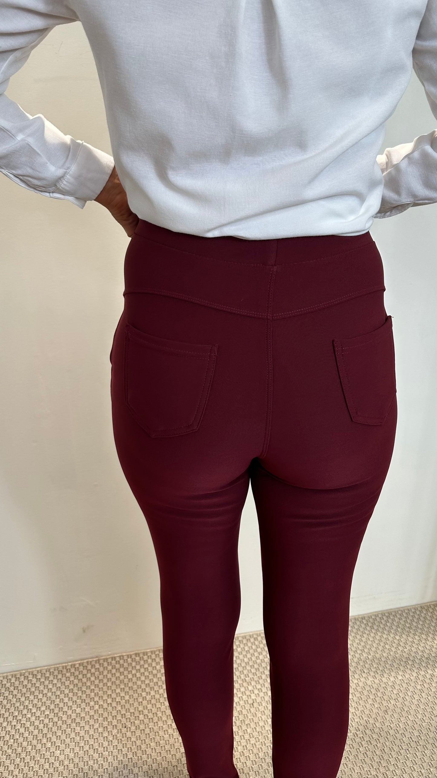 Wine Soft Leggings