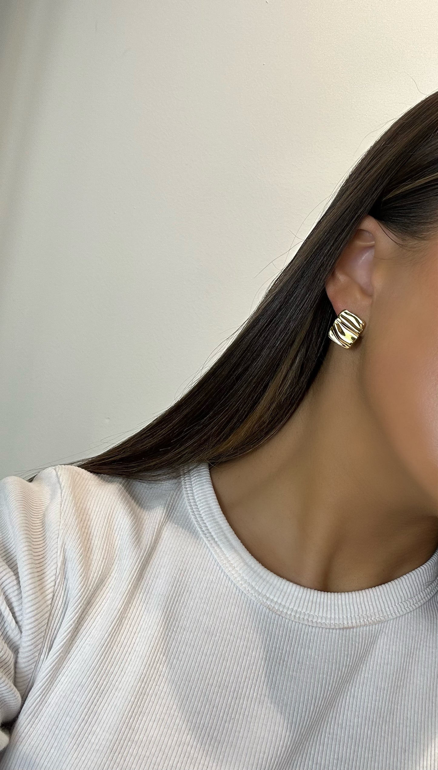 Saige-Gold Studs