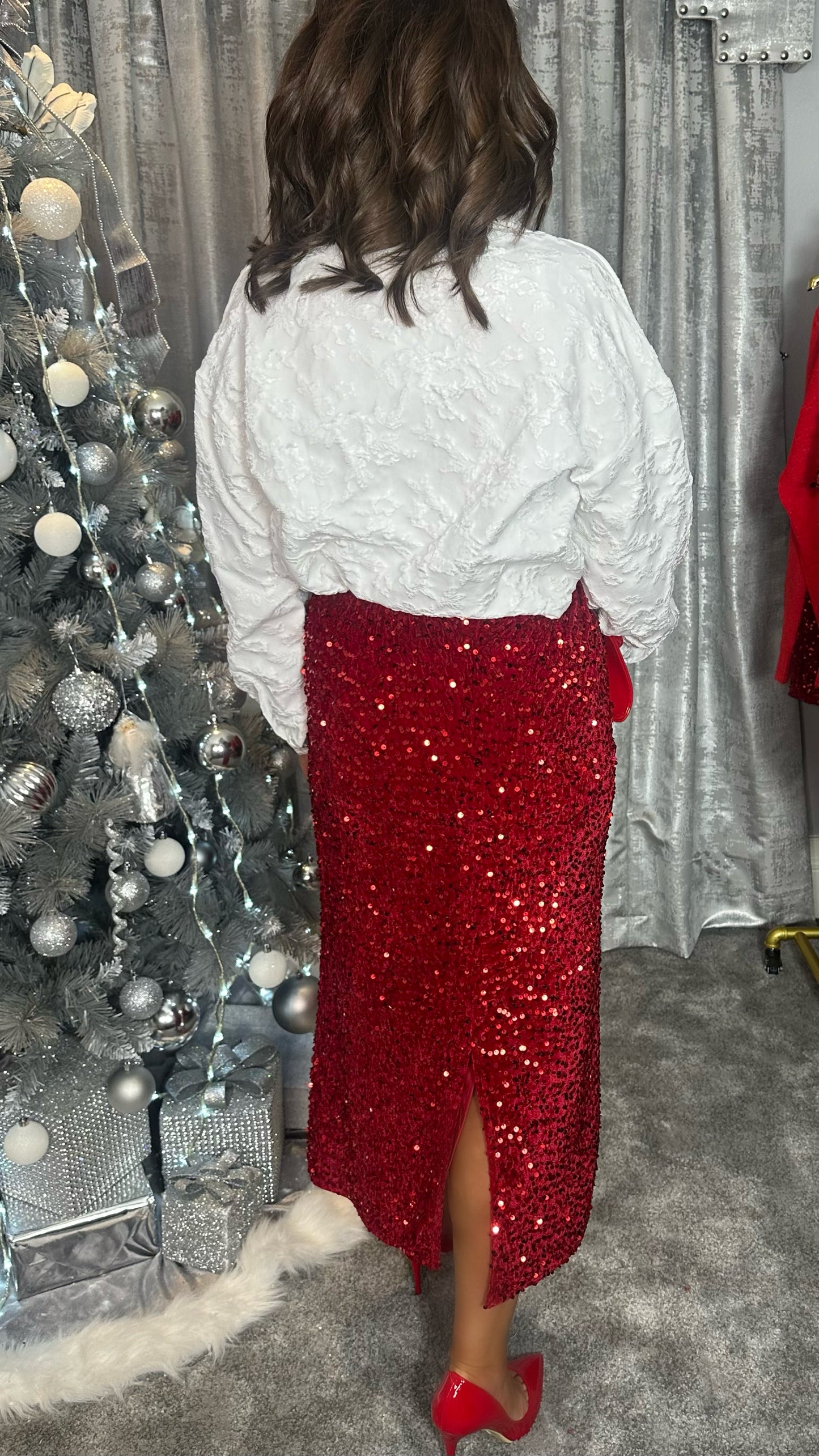 White Embellished Shirt