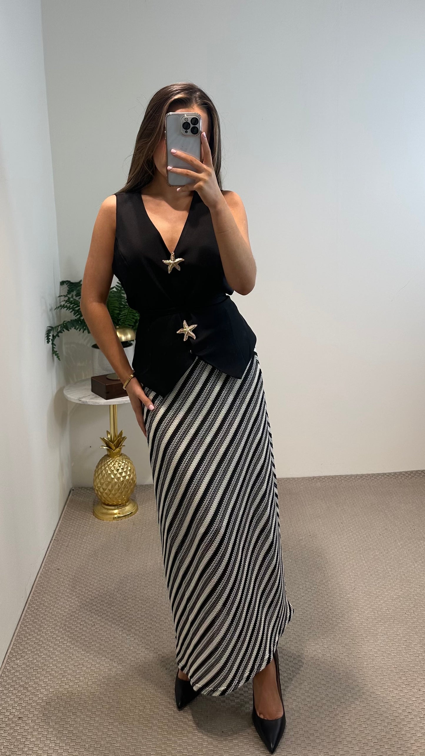 Crochet Midi Skirt