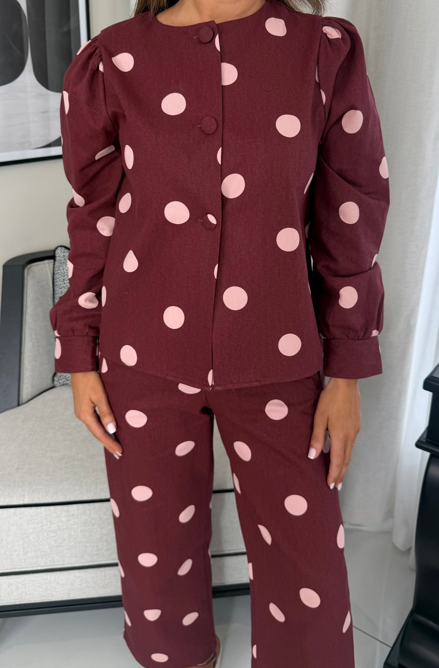 Rachel Polka Dot Top