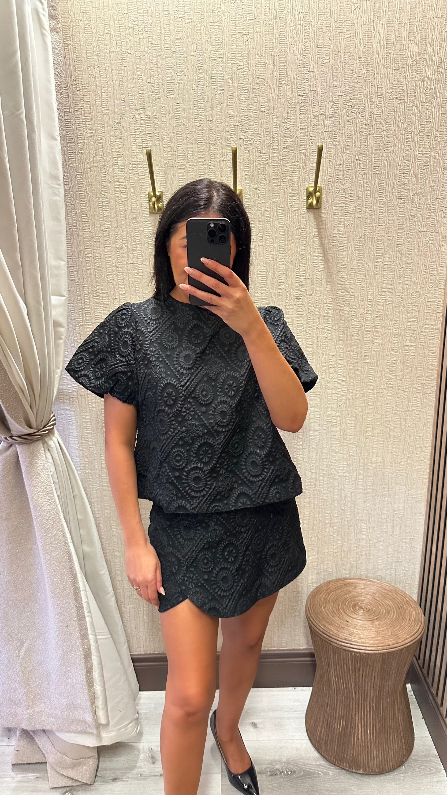 Maeve Black Skort