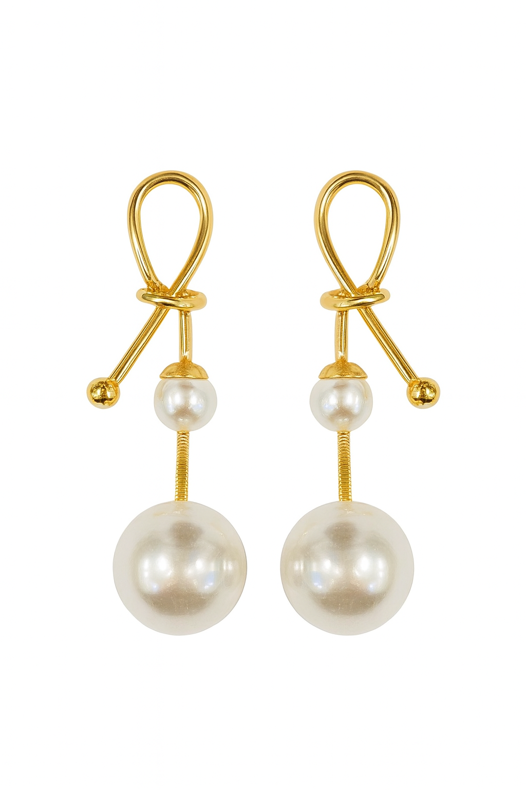 Napa Pearl & Gold Earrings