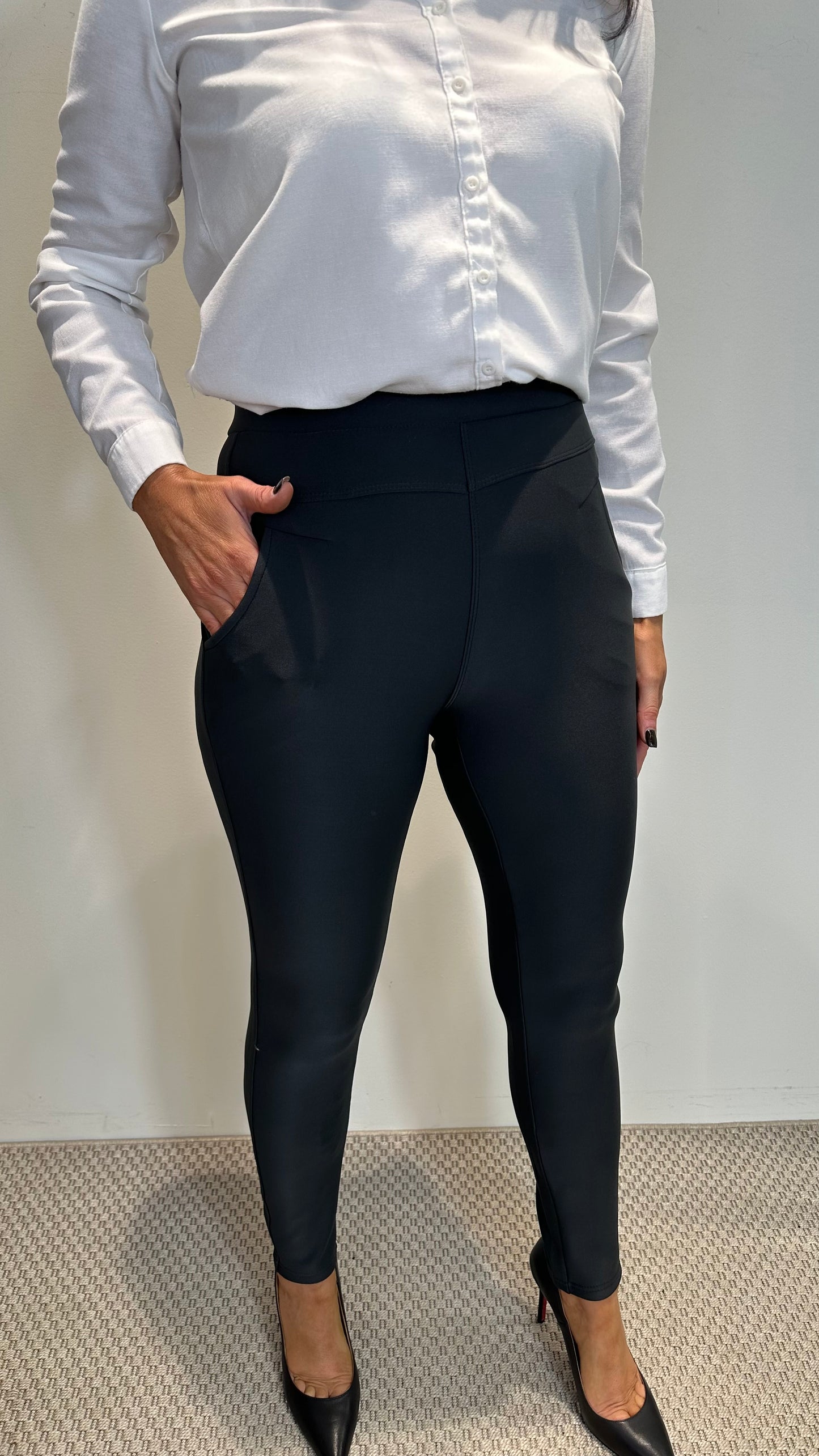 Dark Grey Soft Leggings