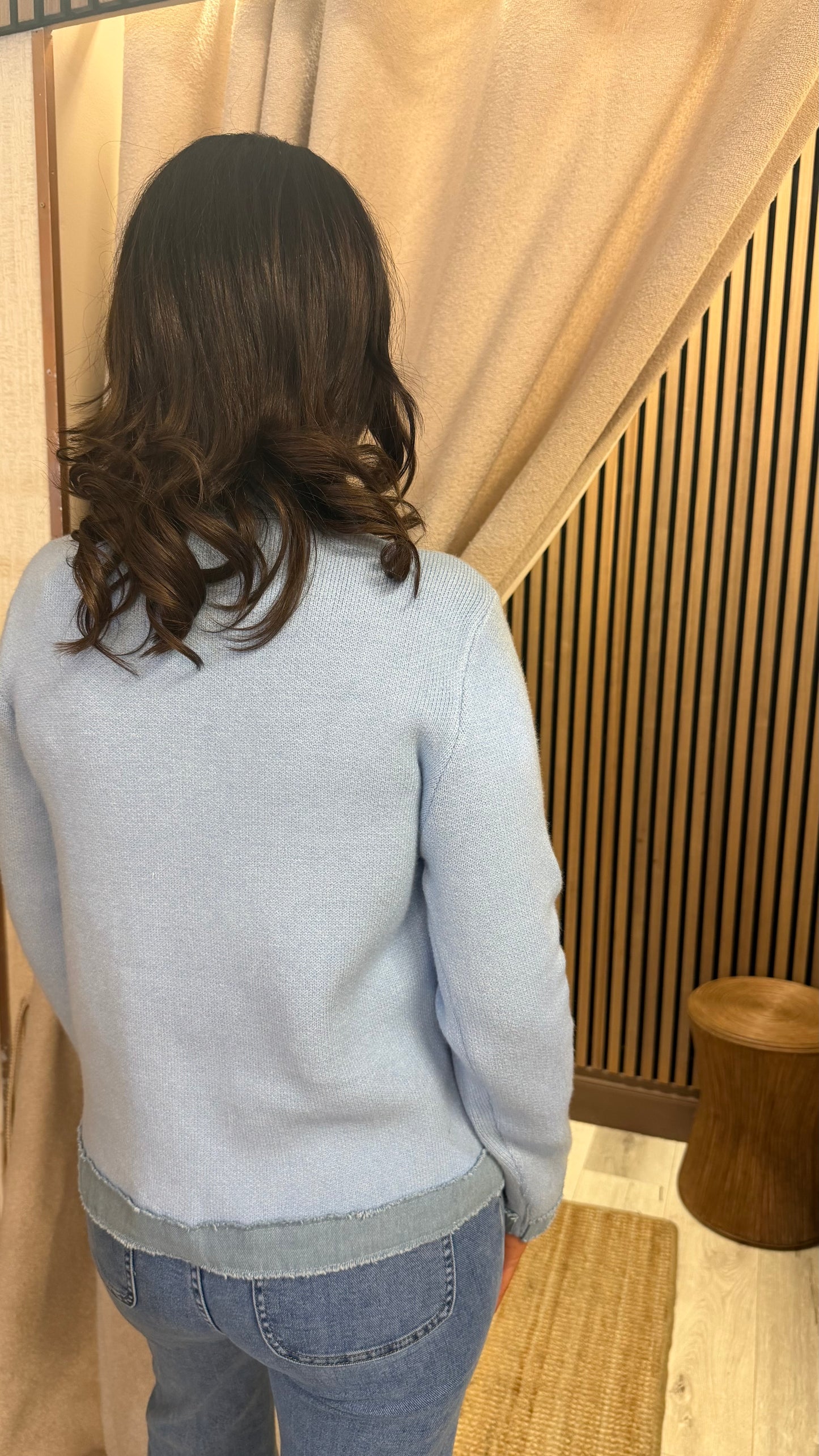 Blue & Denim Cardigan