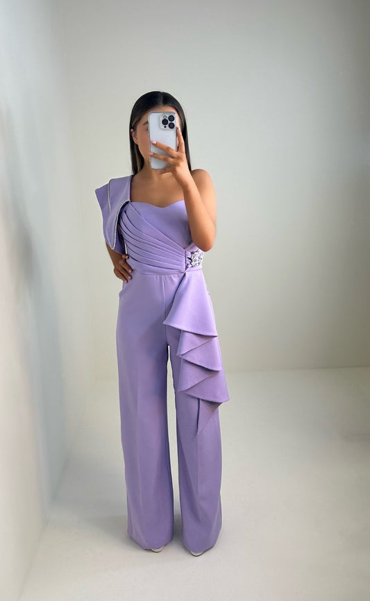 Pippa Lilac Jumpsuit