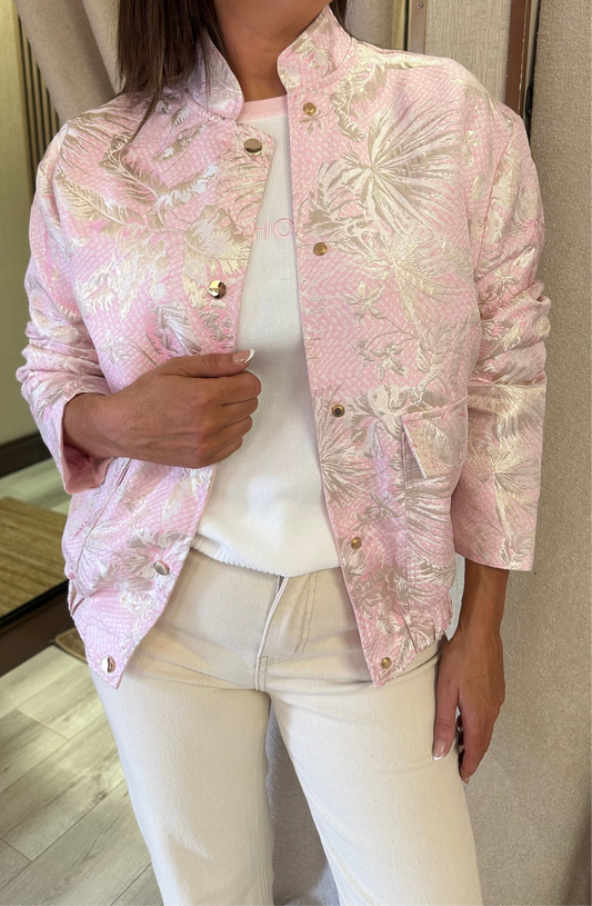 Pink Bomber Jacket