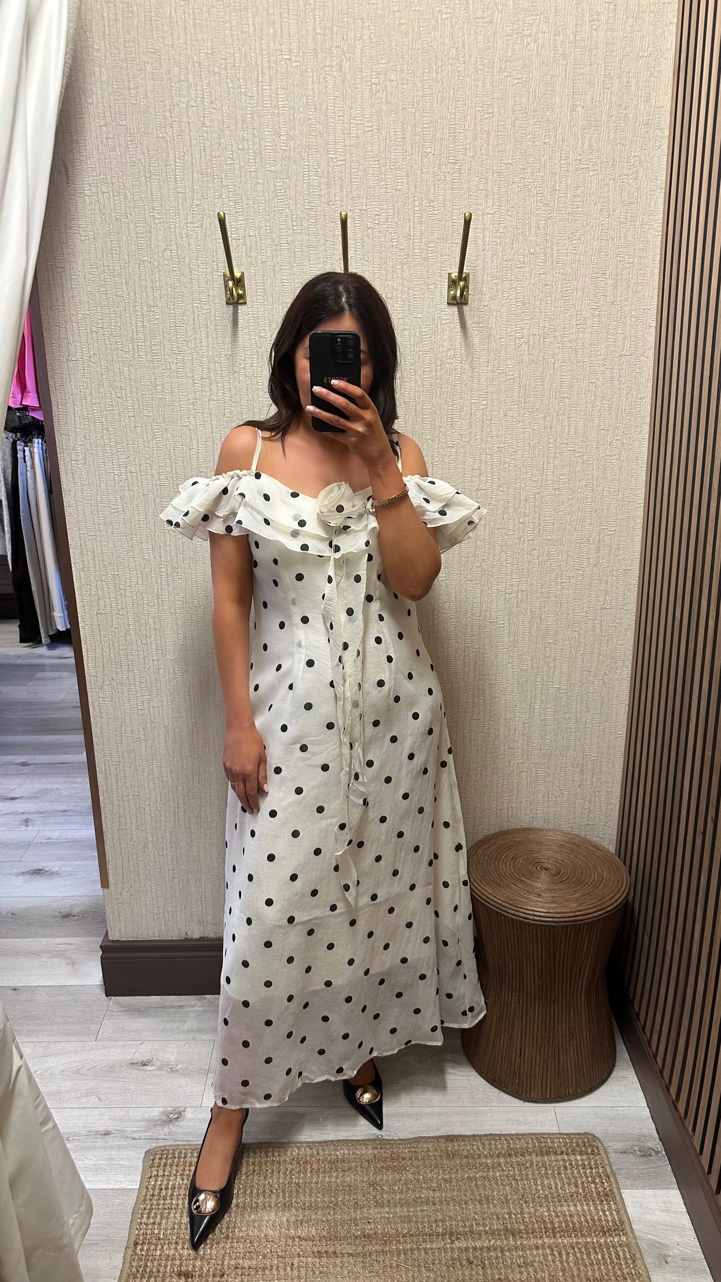 Lisa Polka Dot Dress