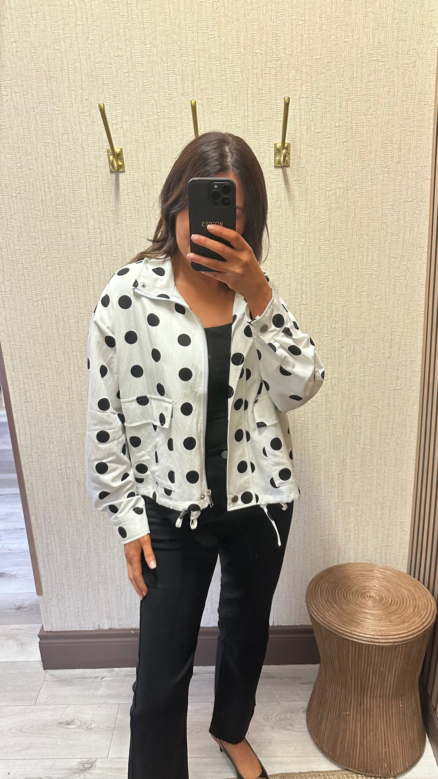 Pippa Polka Dot Jacket