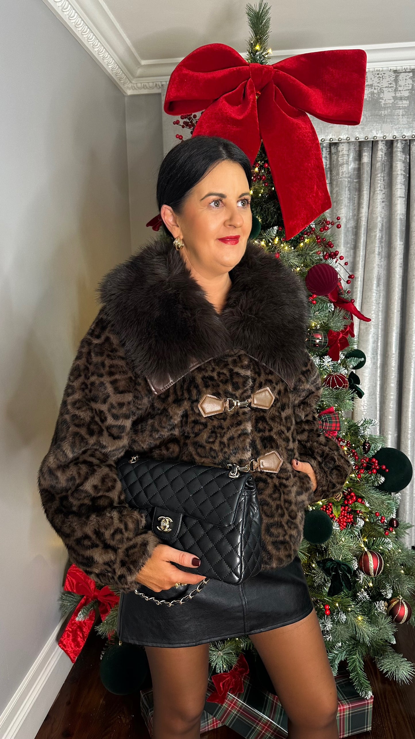The Collette Leopard Coat
