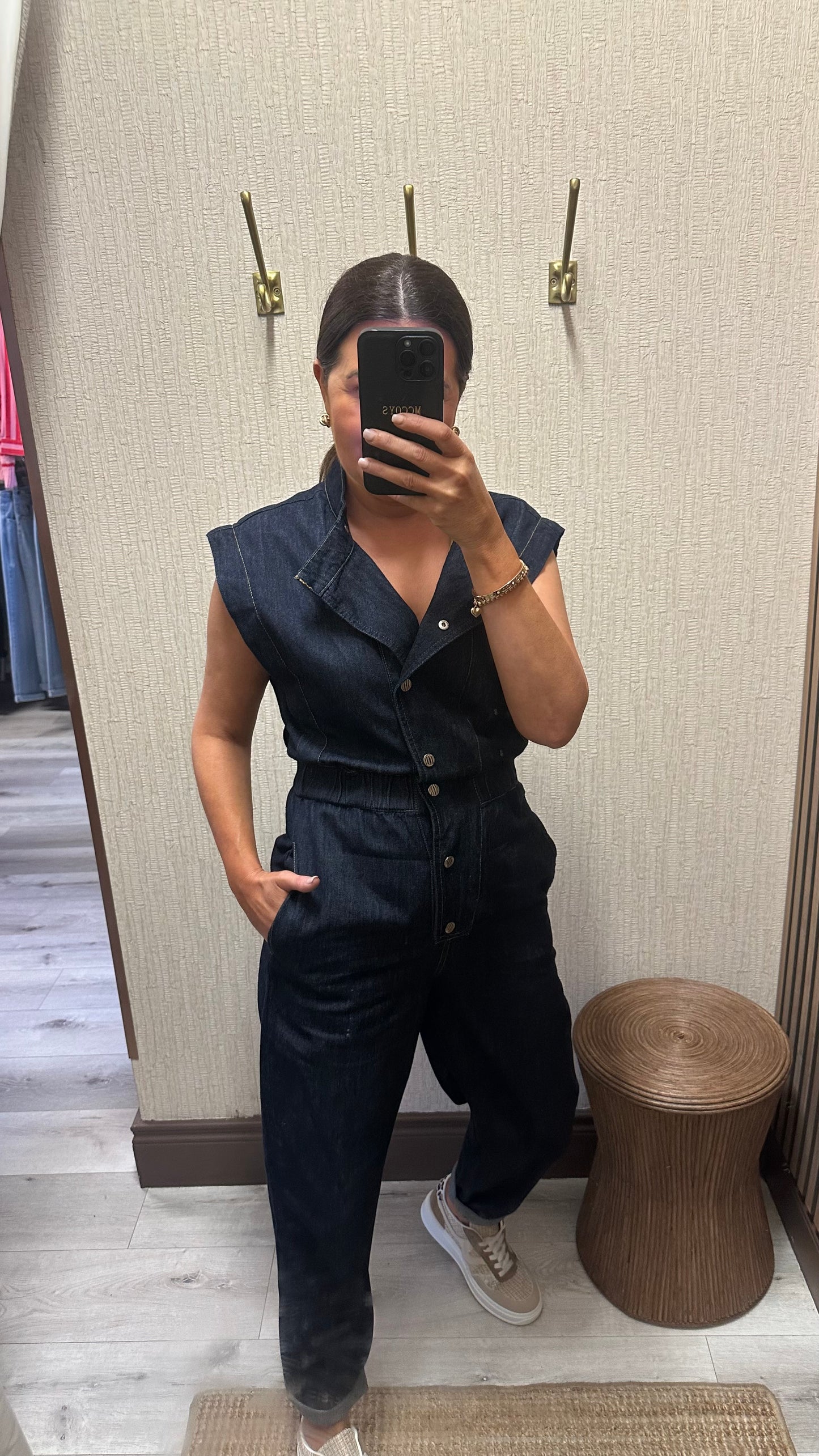 Indigo Denim Jumpsuit
