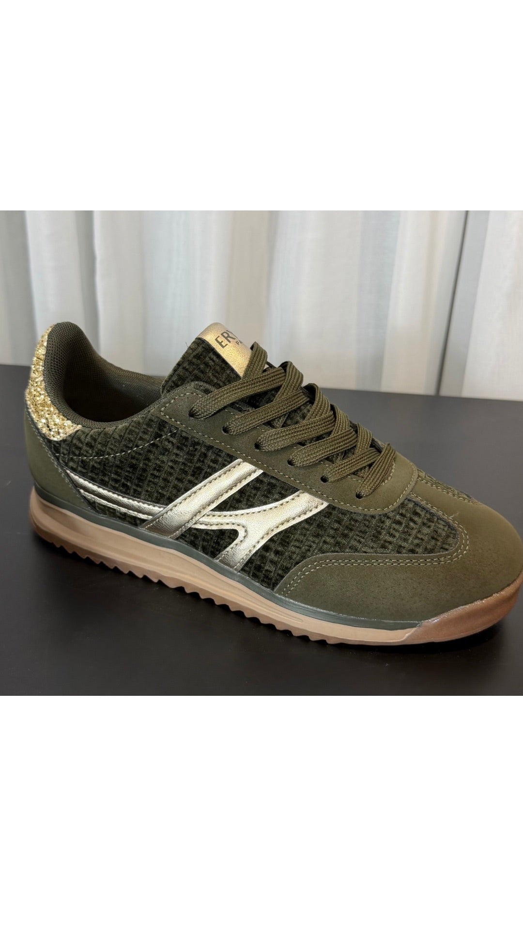 Khaki Green Trainers