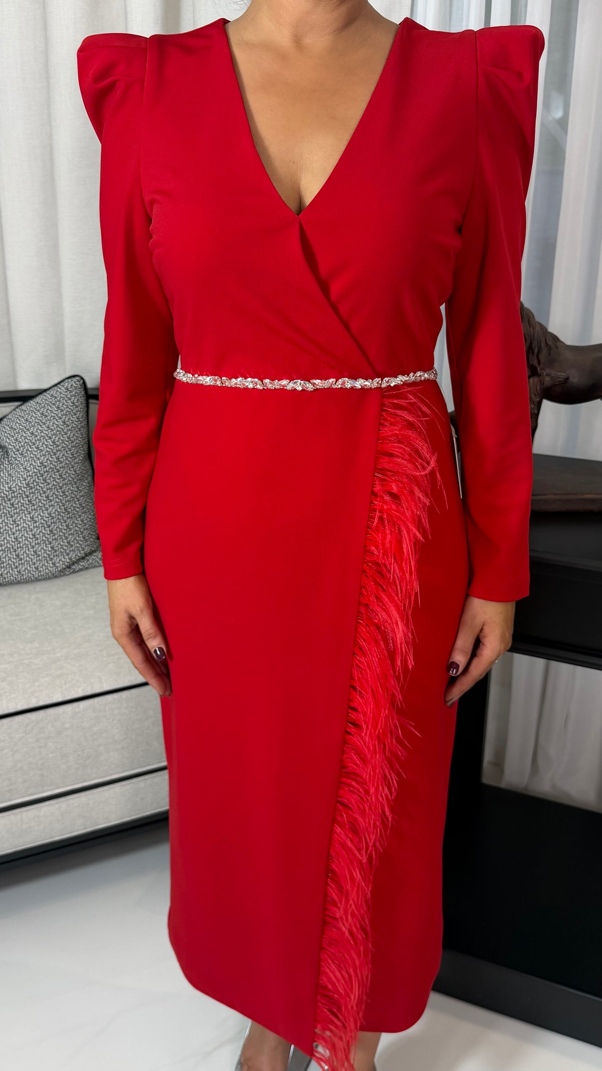 VIVIENNE RED DRESS