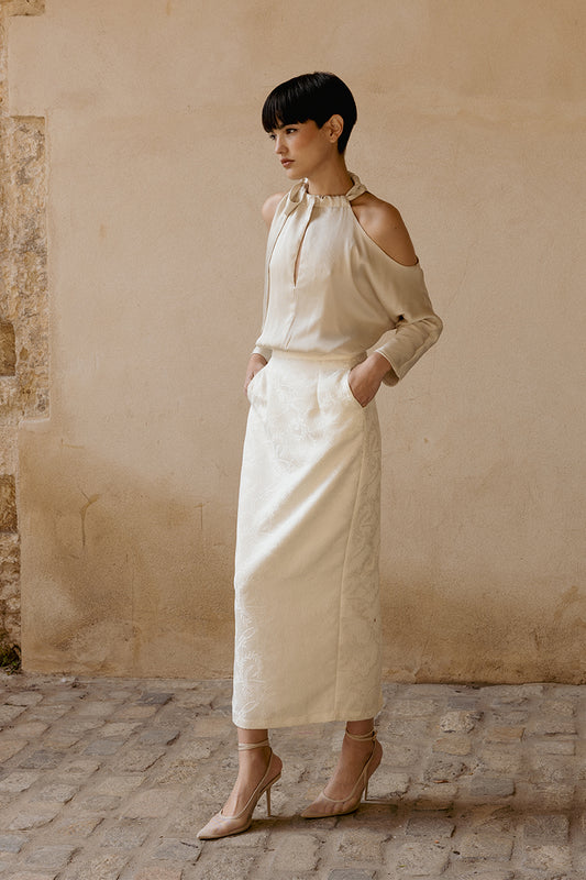 Sadie Contrast Dress