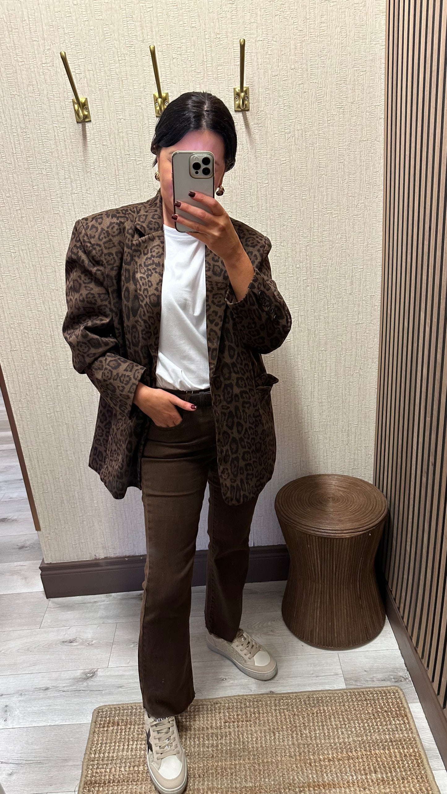 Lottie Leopard Blazer