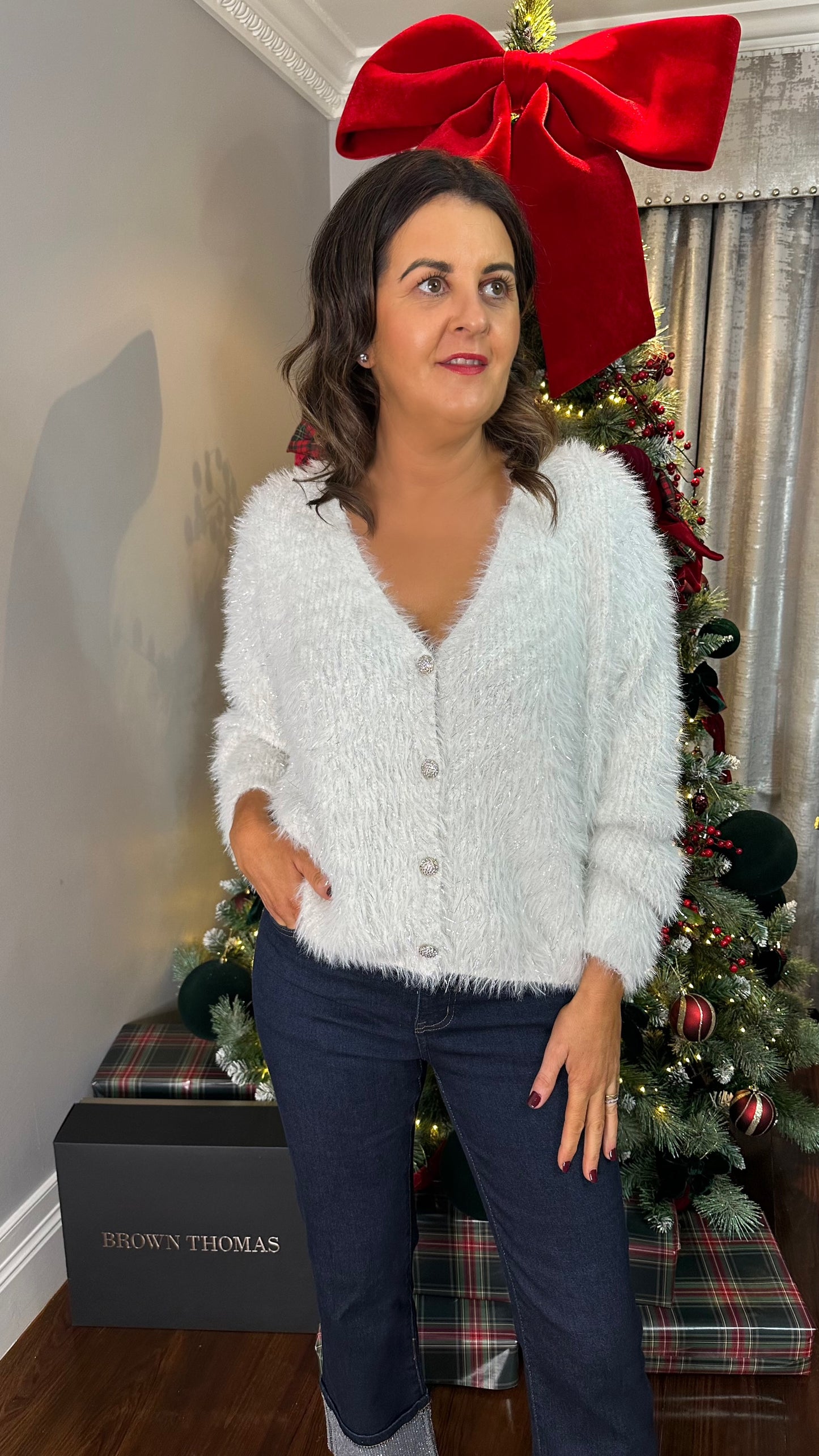 Shimmer Cosy Cardigan