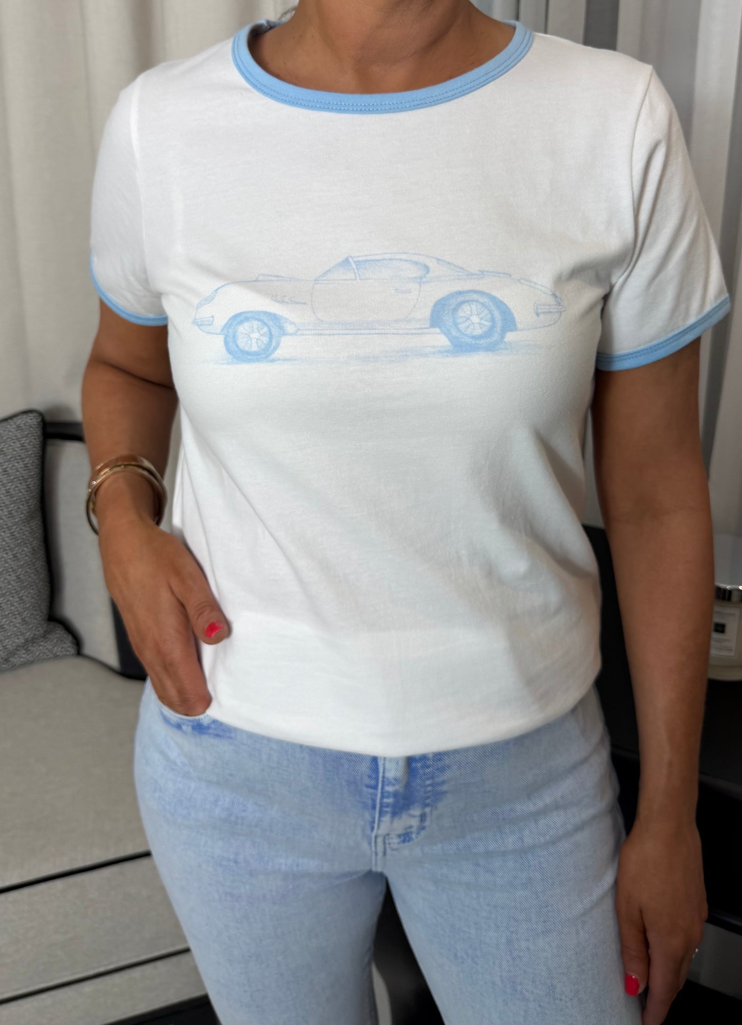 Car Print T-Shirt