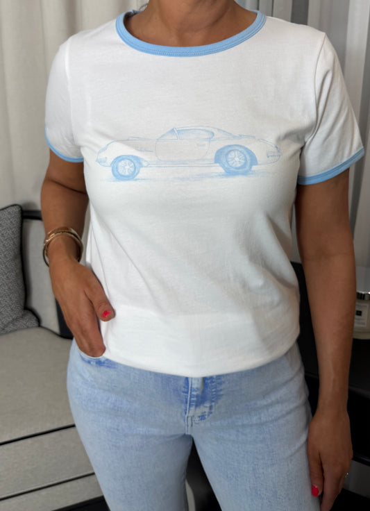 Car Print T-Shirt