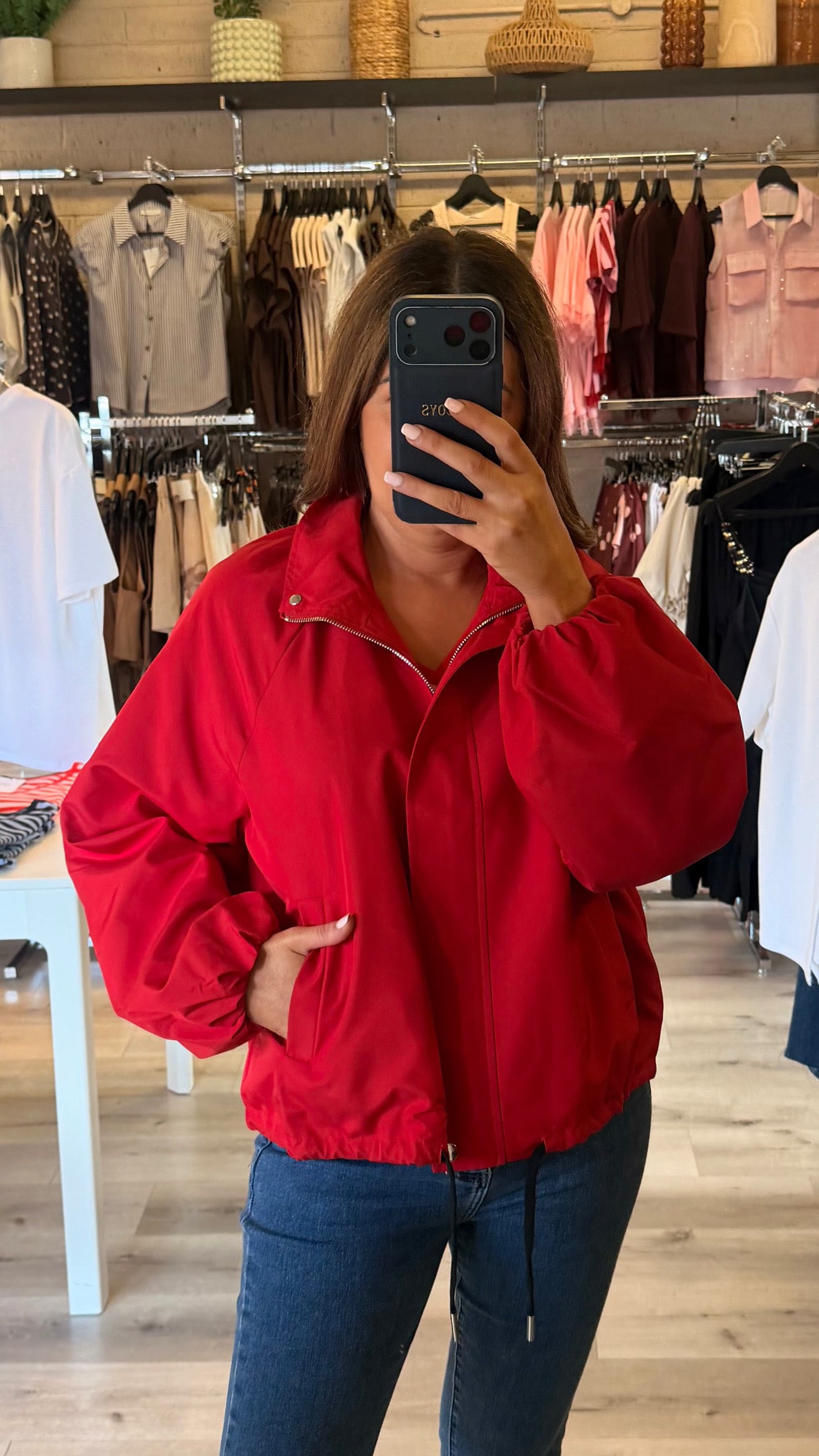 The Red Everyday Zip-Up