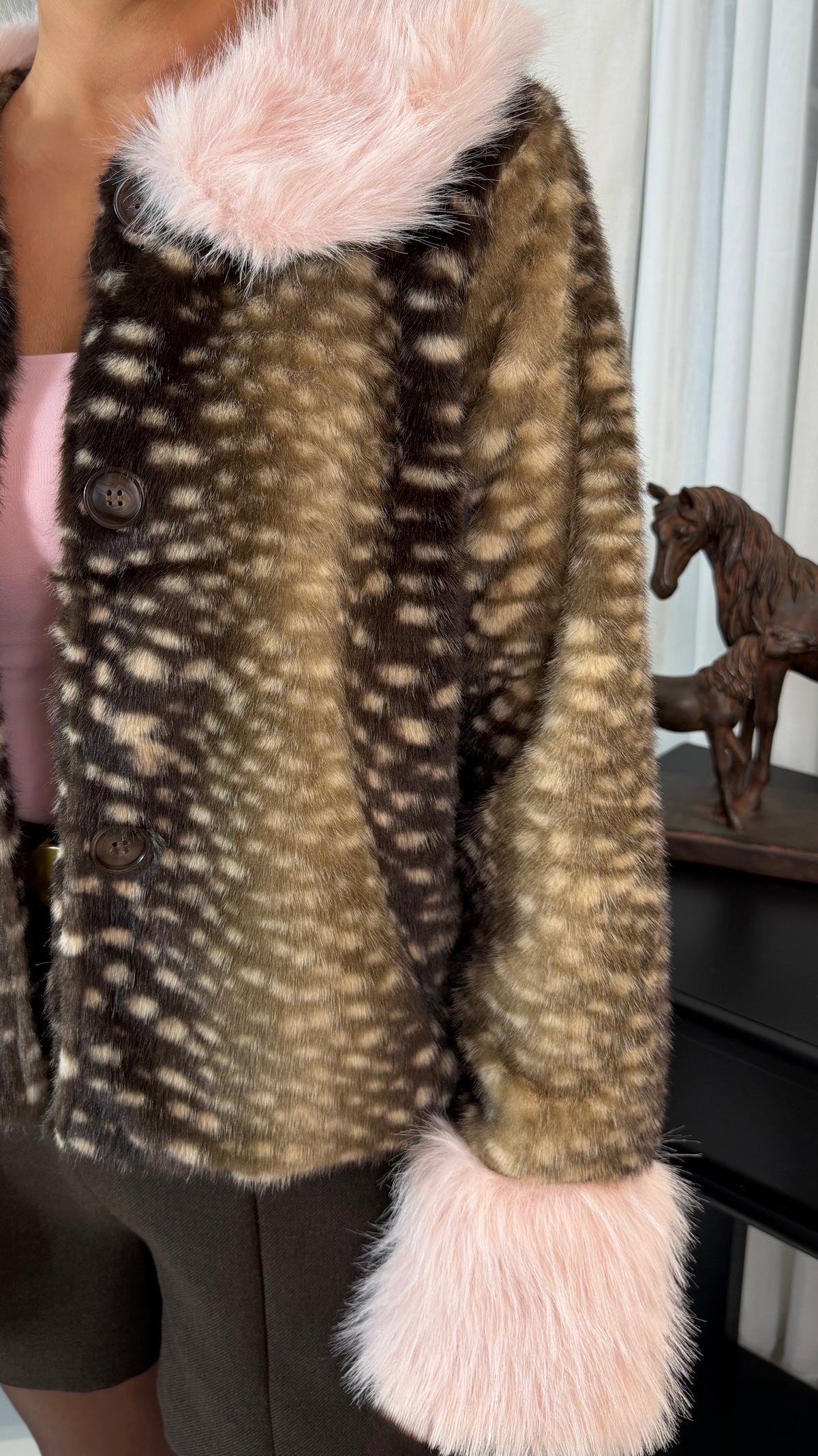 Bambi Faux Fur Jacket