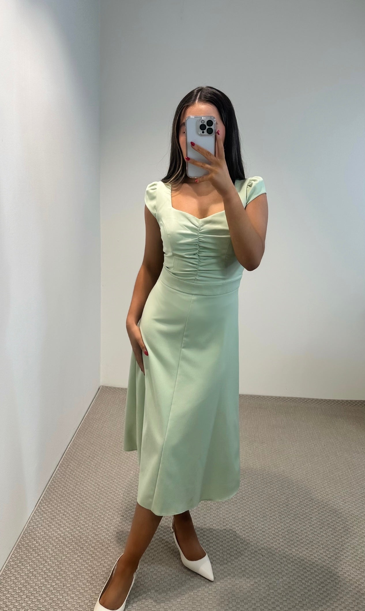 Lilly Sage Green Dress