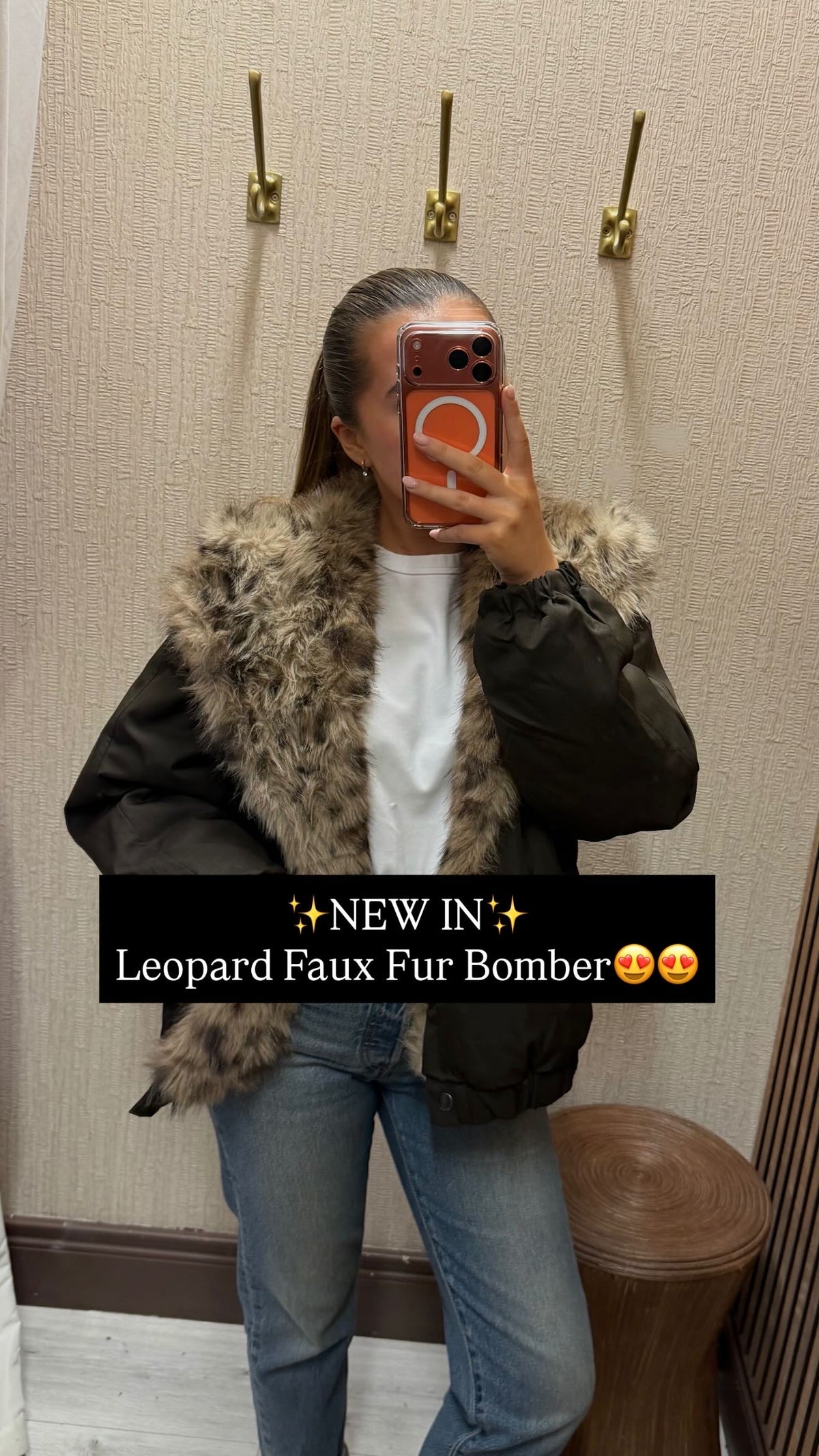 Lorna Leopard Reversible Coat